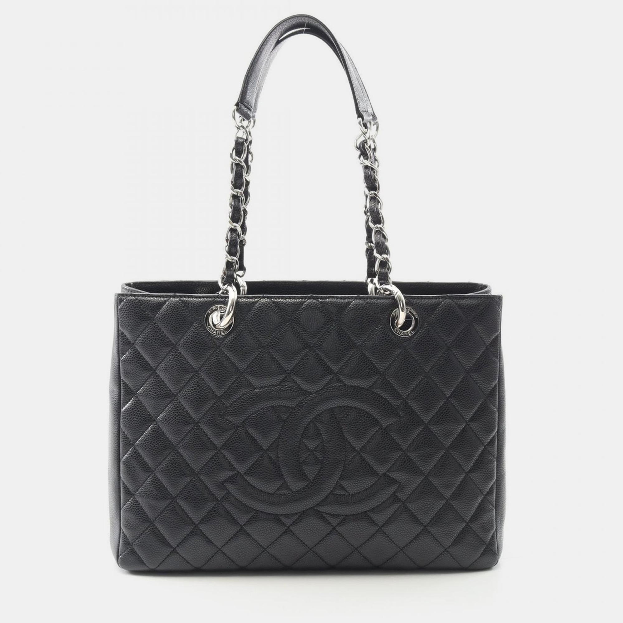 Chanel Matelasse GST Black Calfskin Chain Bag SHW
Chanel Matelasse GST Black Calfskin Chain Bag SHW