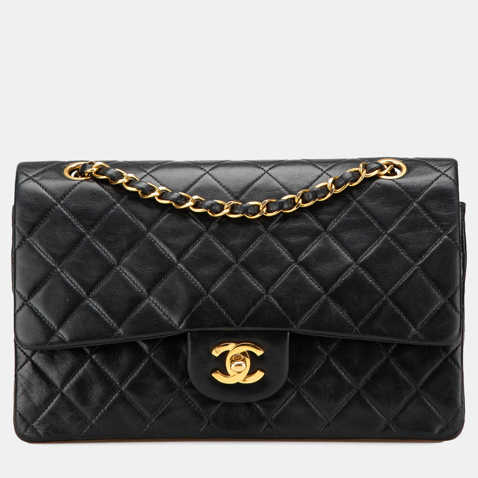 Chanel Black Medium Classic Lambskin Double Flap
Chanel Black Medium Classic Lambskin Double Flap