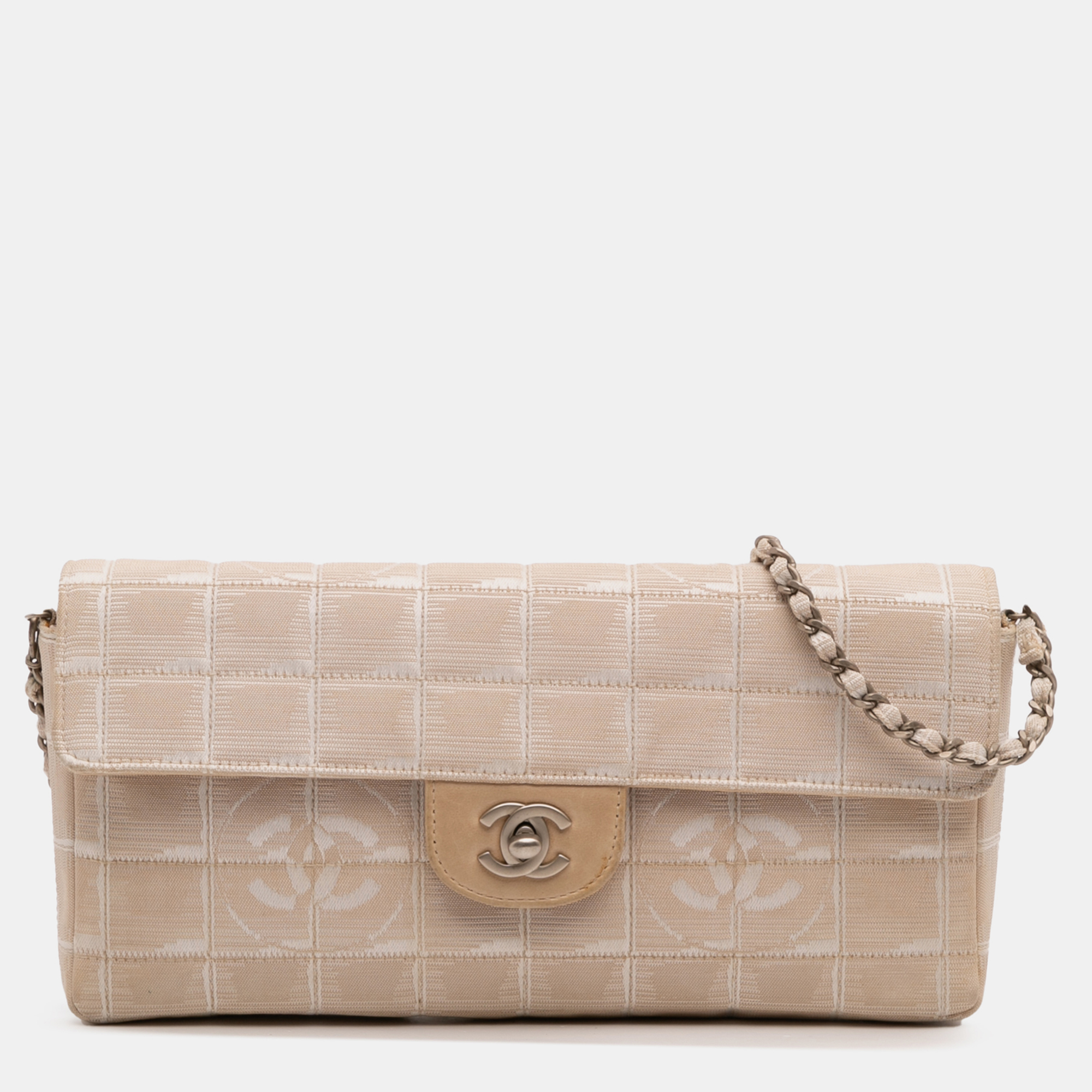 Chanel Brown New Travel Line Nylon East West Flap
Chanel Brown New Travel Line Nylon East West Flap