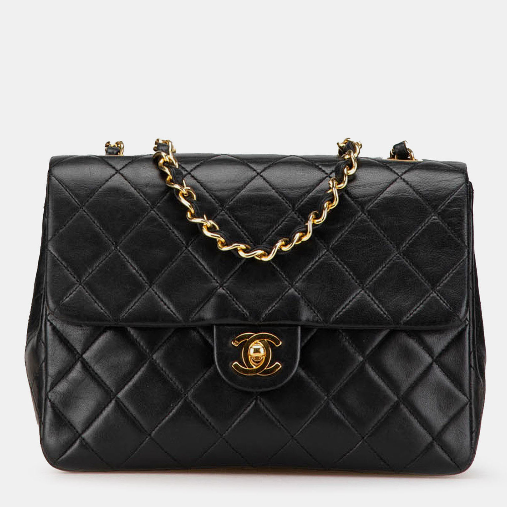 Chanel Black Small Square Quilted Lambskin Flap
Chanel Black Small Square Quilted Lambskin Flap