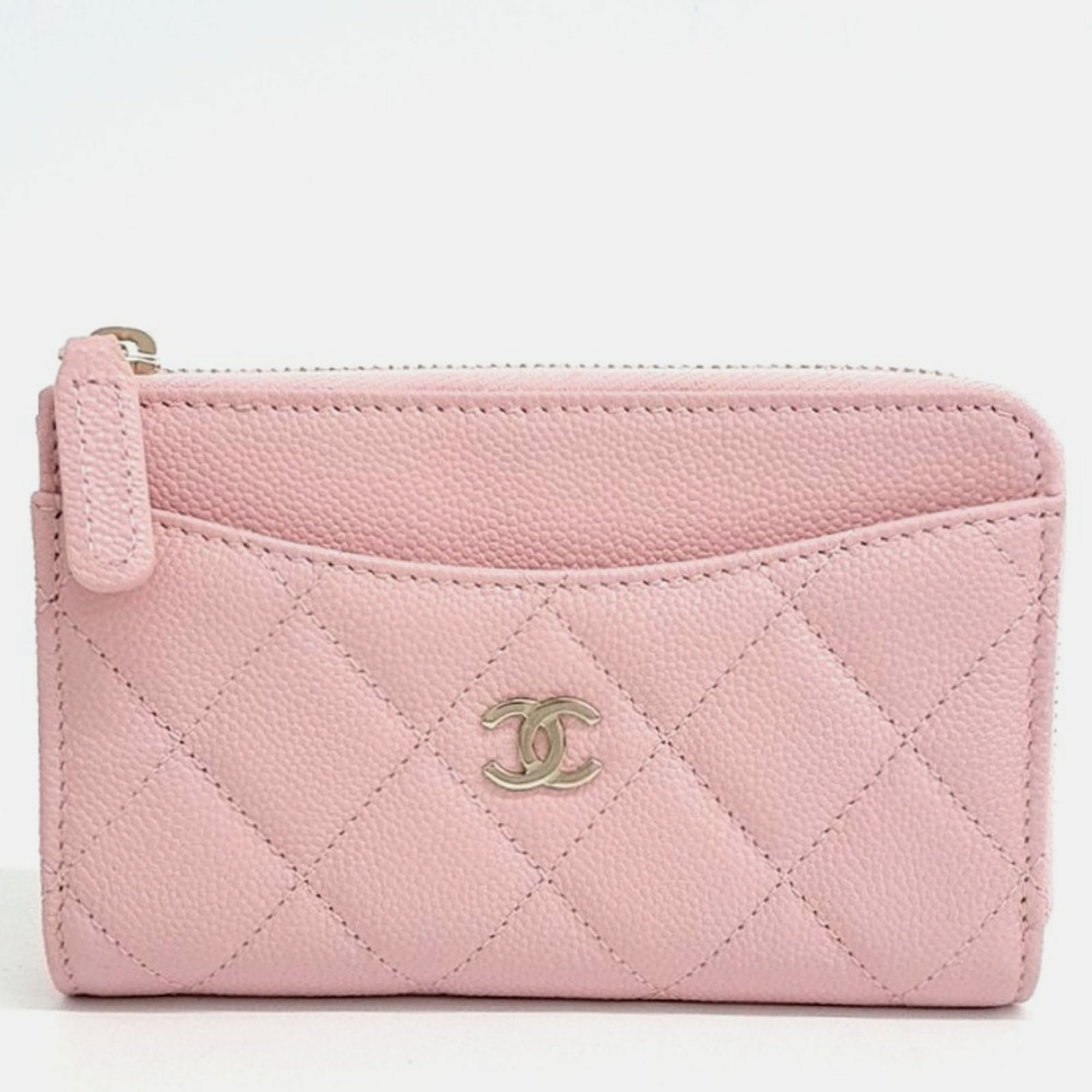 Chanel Pink Leather Caviar Card Holder
Chanel Pink Leather Caviar Card Holder