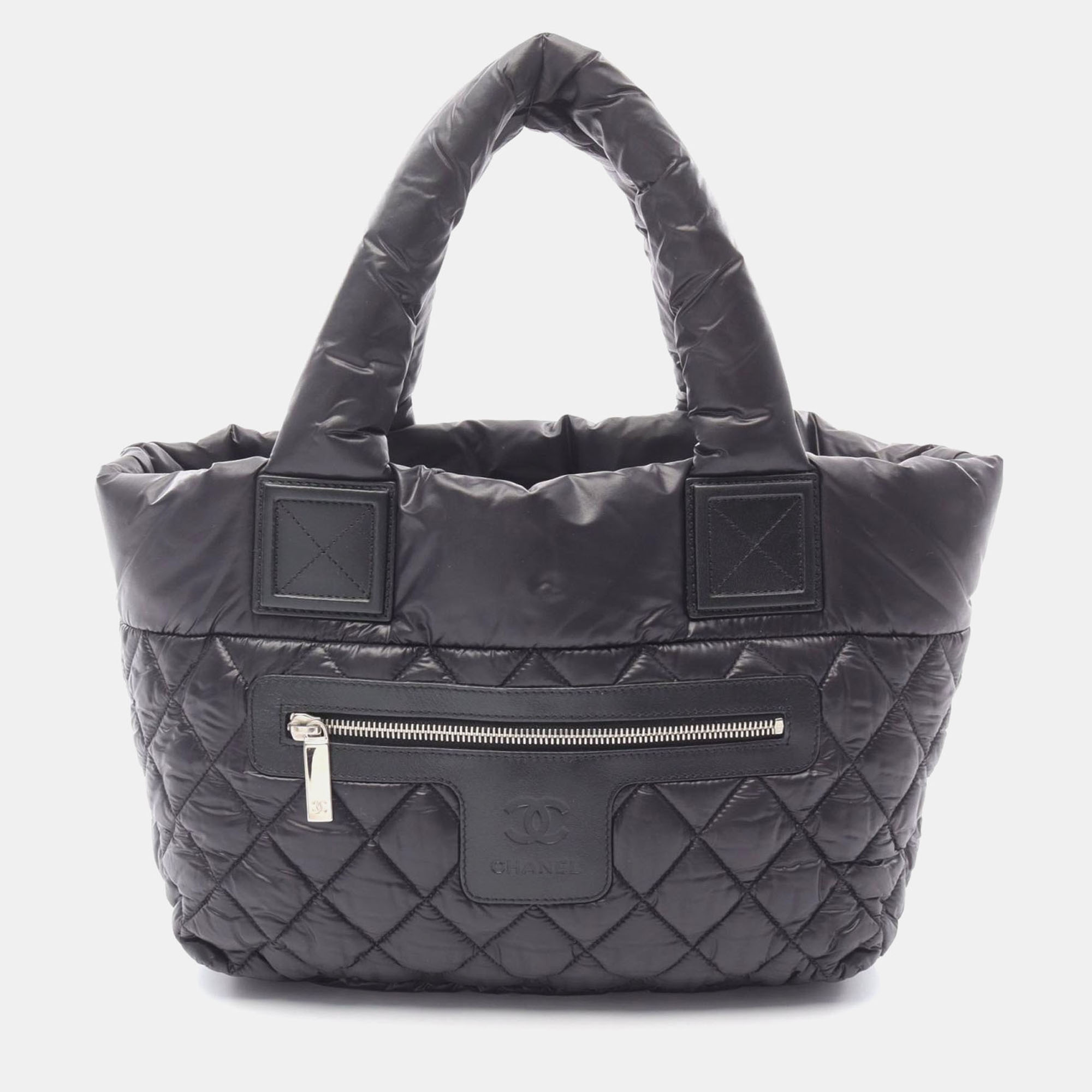 Chanel Coco Cocoon Black Nylon Tote Bag
Chanel Coco Cocoon Black Nylon Tote Bag