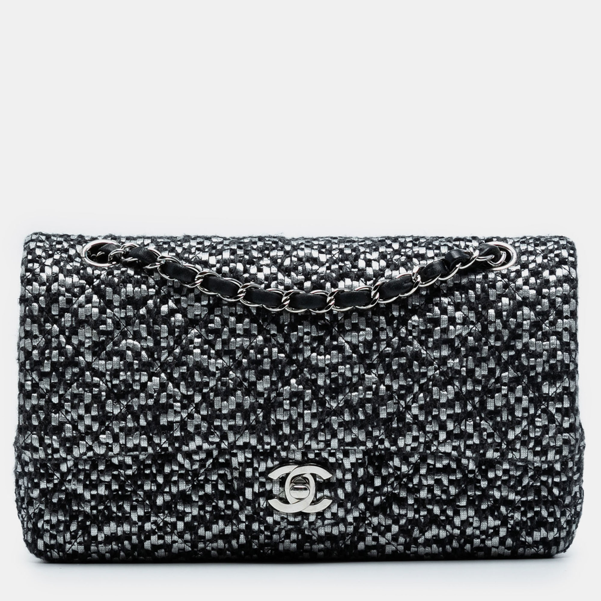 Chanel Black Medium Classic Tweed Double Flap
Chanel Black Medium Classic Tweed Double Flap