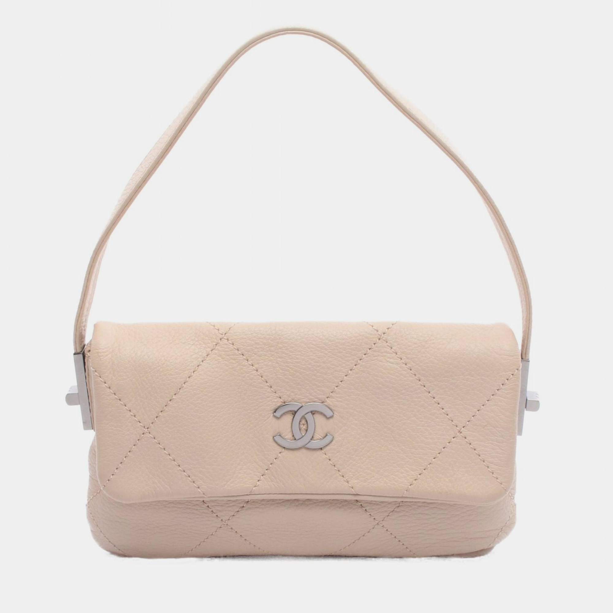 Chanel Wild Stitch Pink Leather Shoulder Bag
Chanel Wild Stitch Pink Leather Shoulder Bag