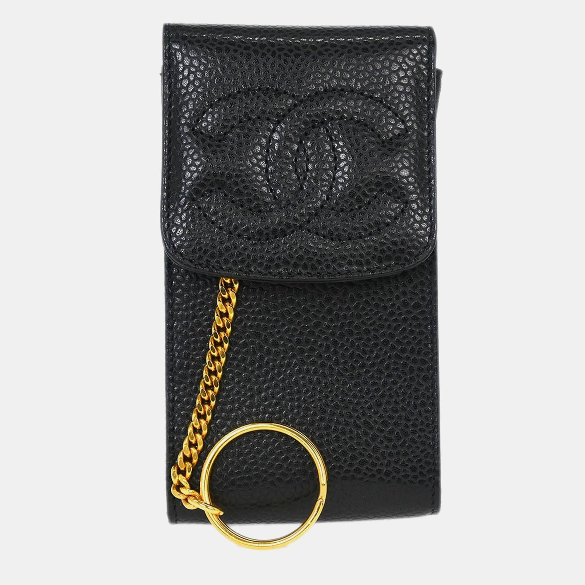 Chanel Black Calfskin Cigarette Case Key Holder Small
Chanel Black Calfskin Cigarette Case Key Holder Small