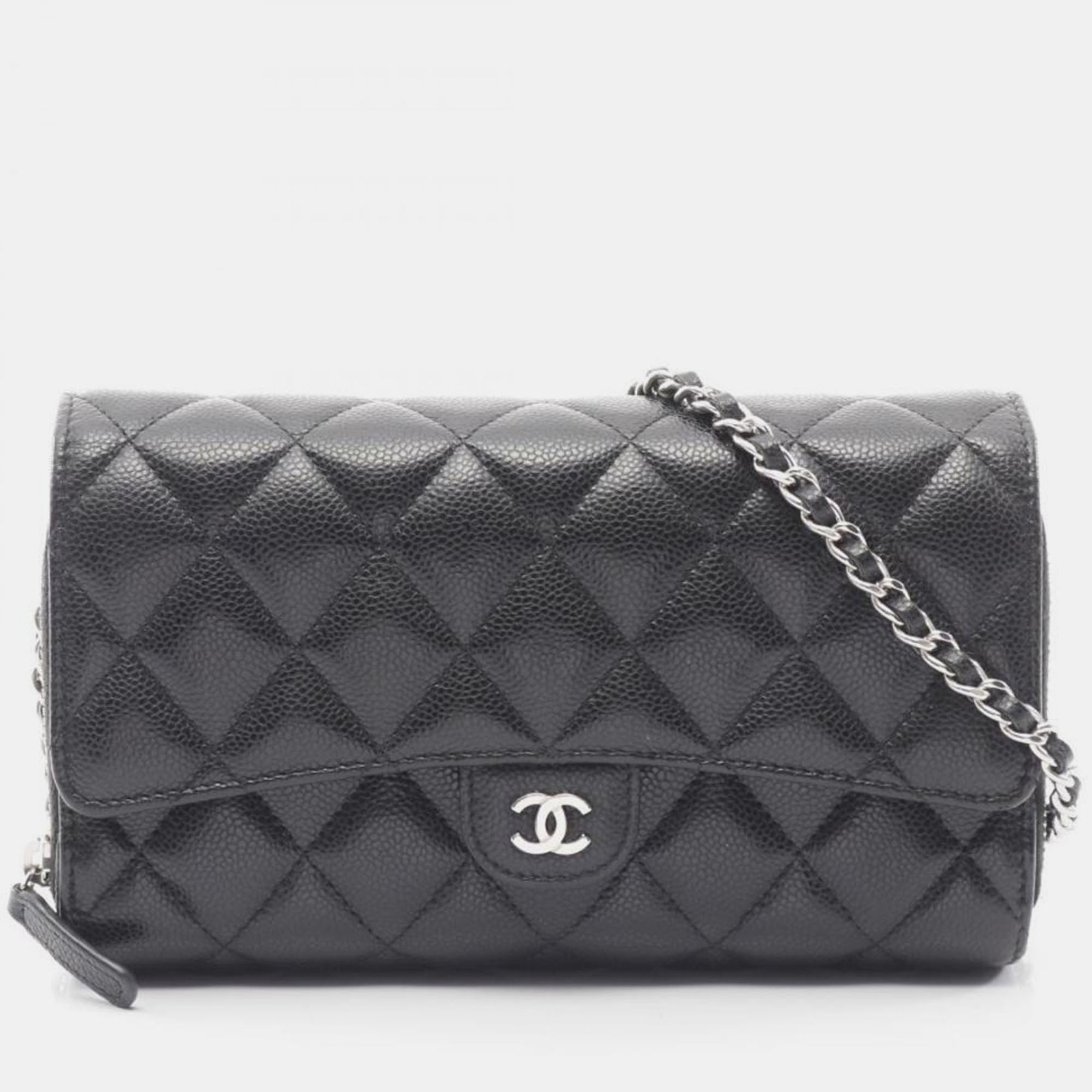 Chanel Matelasse Chain Crossbody Shoulder Bag Grained Calf Leather Black Cc
Chanel Matelasse Chain Crossbody Shoulder Bag Grained Calf Leather Black Cc