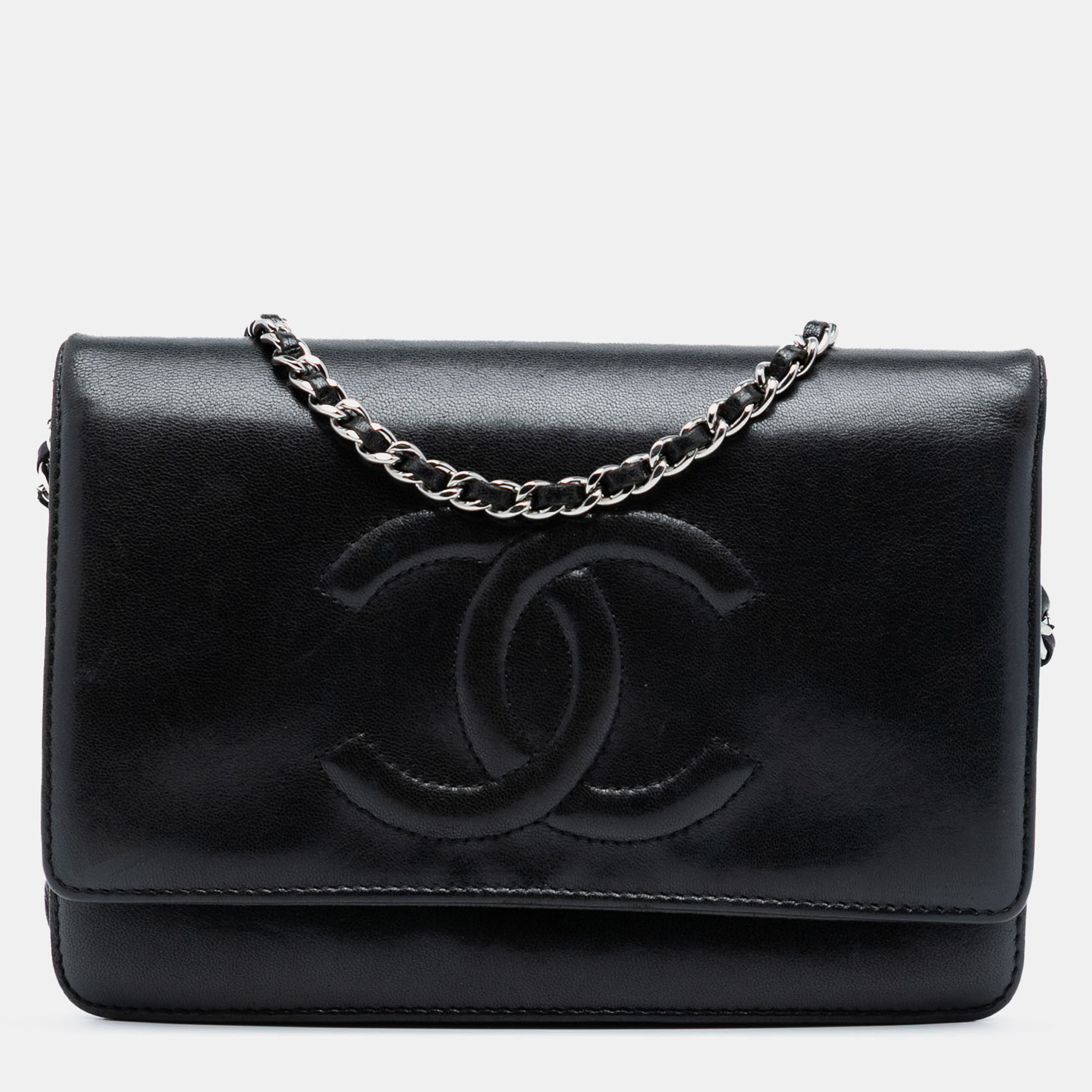 Chanel Black CC Calfskin Wallet on Chain
Chanel Black CC Calfskin Wallet on Chain