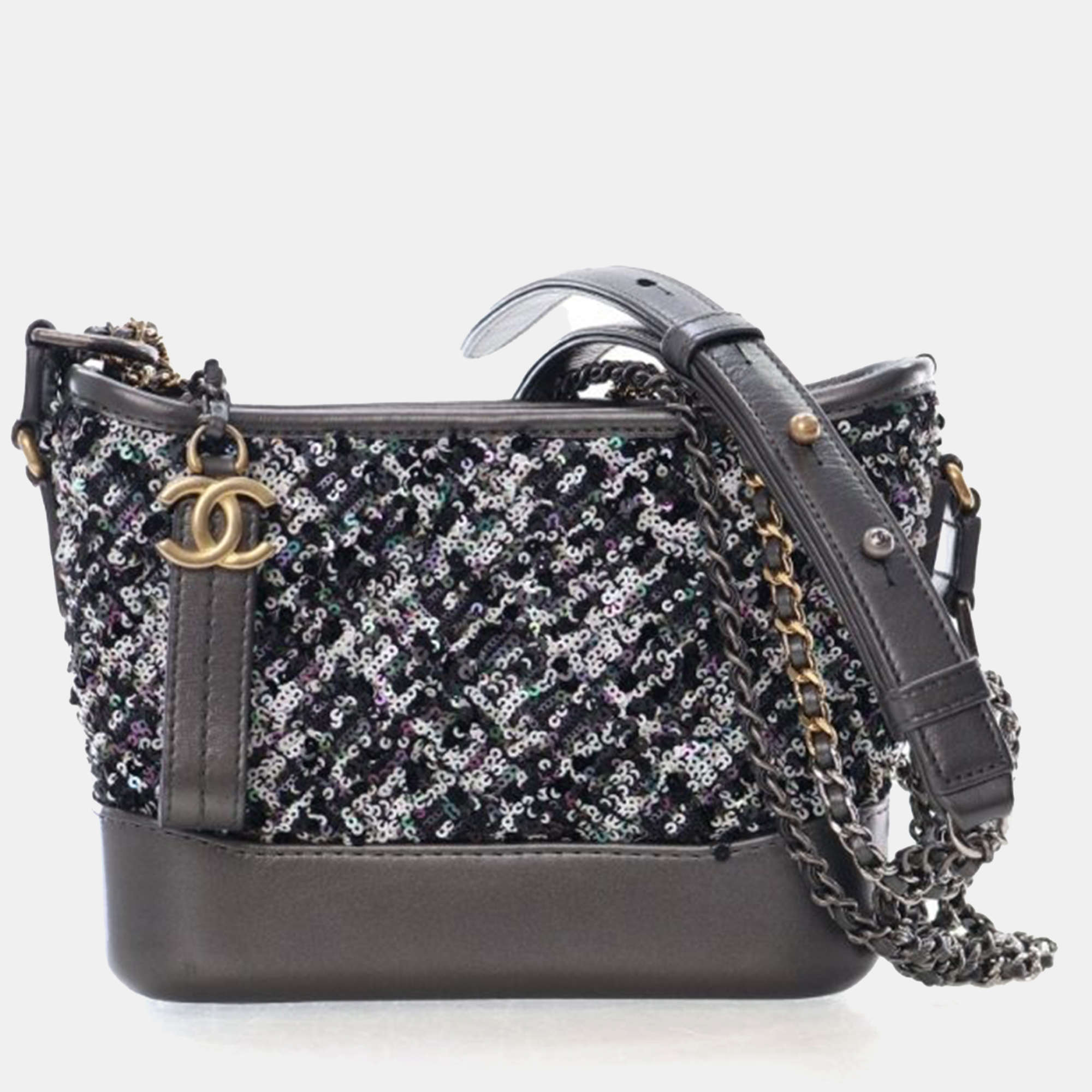 Chanel Small Sequins Gabrielle Hobo, Grey
Chanel Small Sequins Gabrielle Hobo, Grey