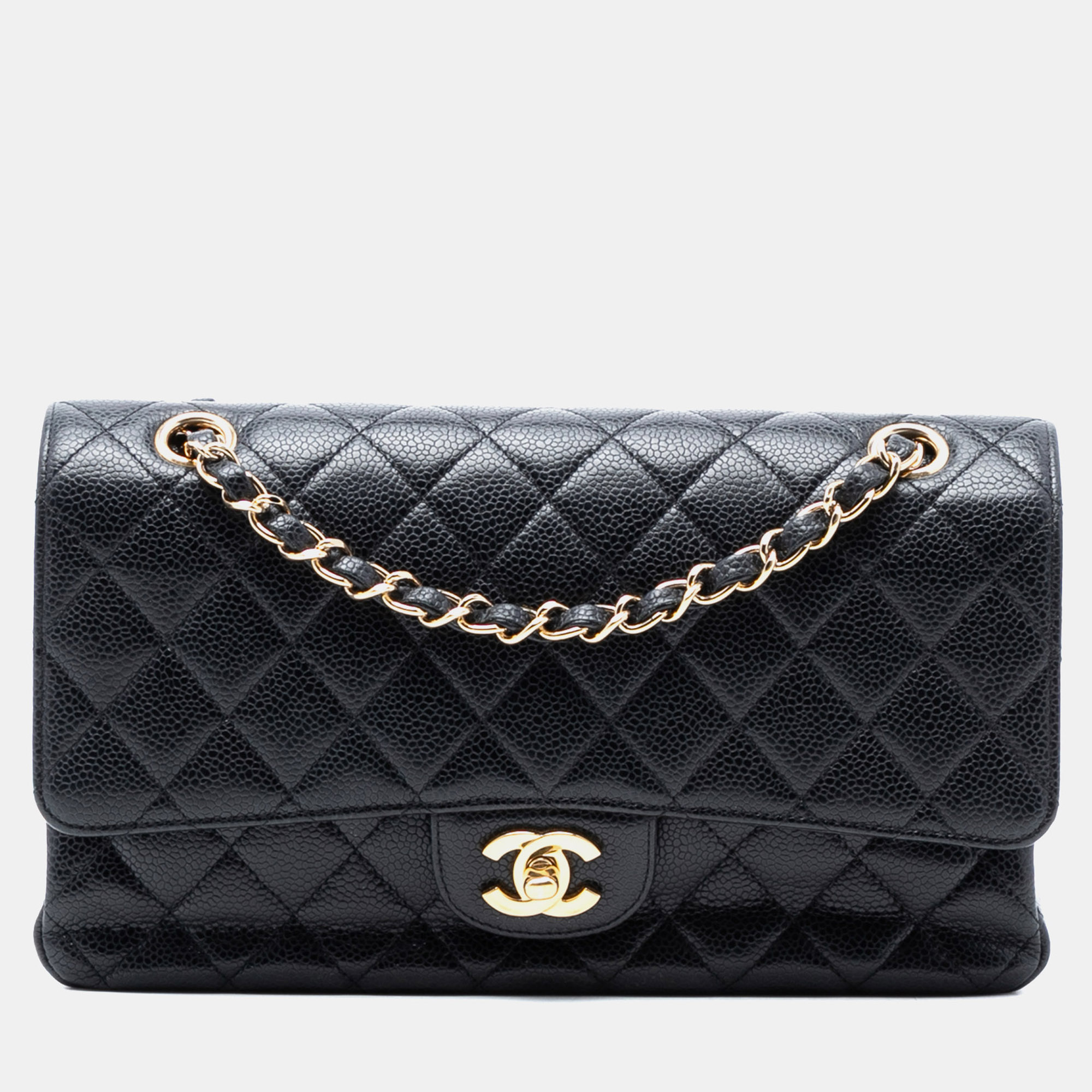 Chanel Black Medium Classic Caviar Double Flap
Chanel Black Medium Classic Caviar Double Flap