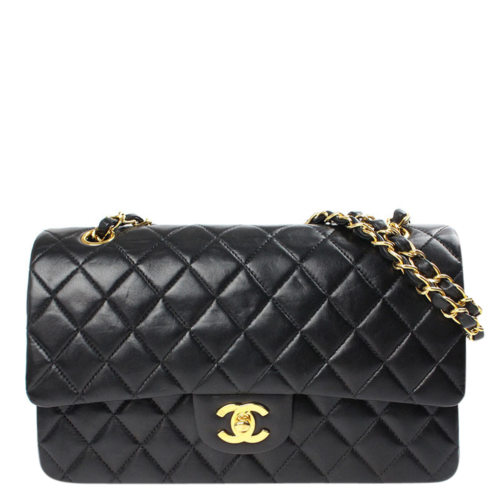 Chanel Black Quilted Leather Flap Bag