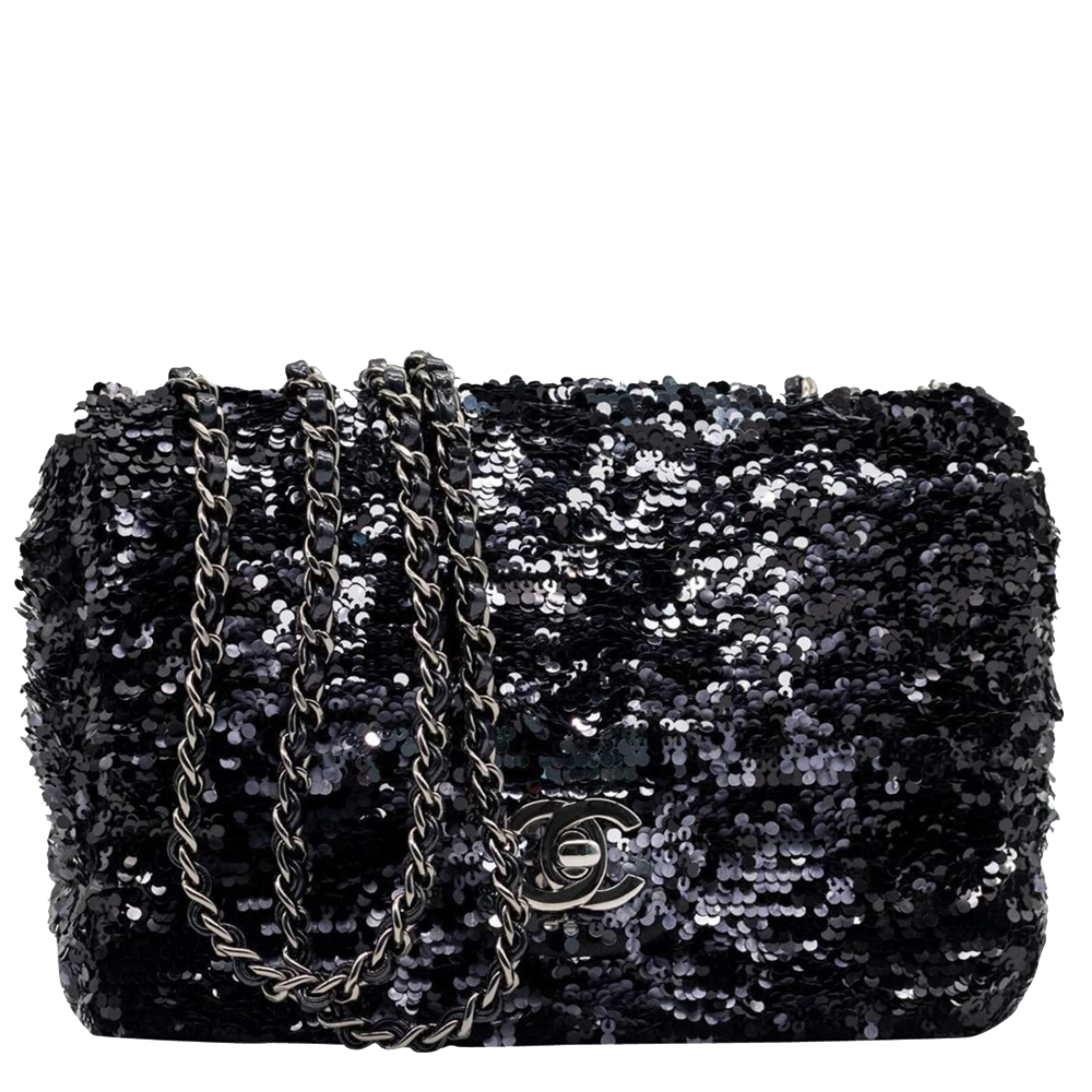 Chanel Multicolor Sequin Limited Edition Flap Bag