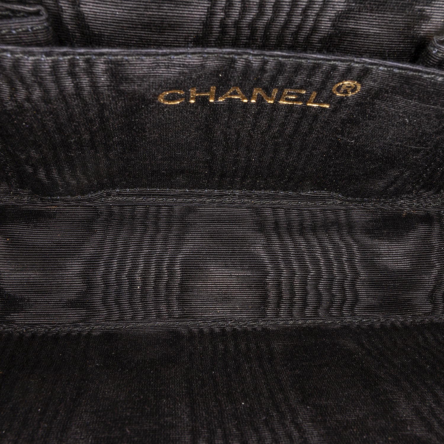 Chanel Black Canvas Crossbody Bag