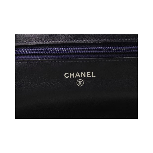 Chanel Burgundy Quilted Patent Leather Reissue 2.55 Wallet On Chain
