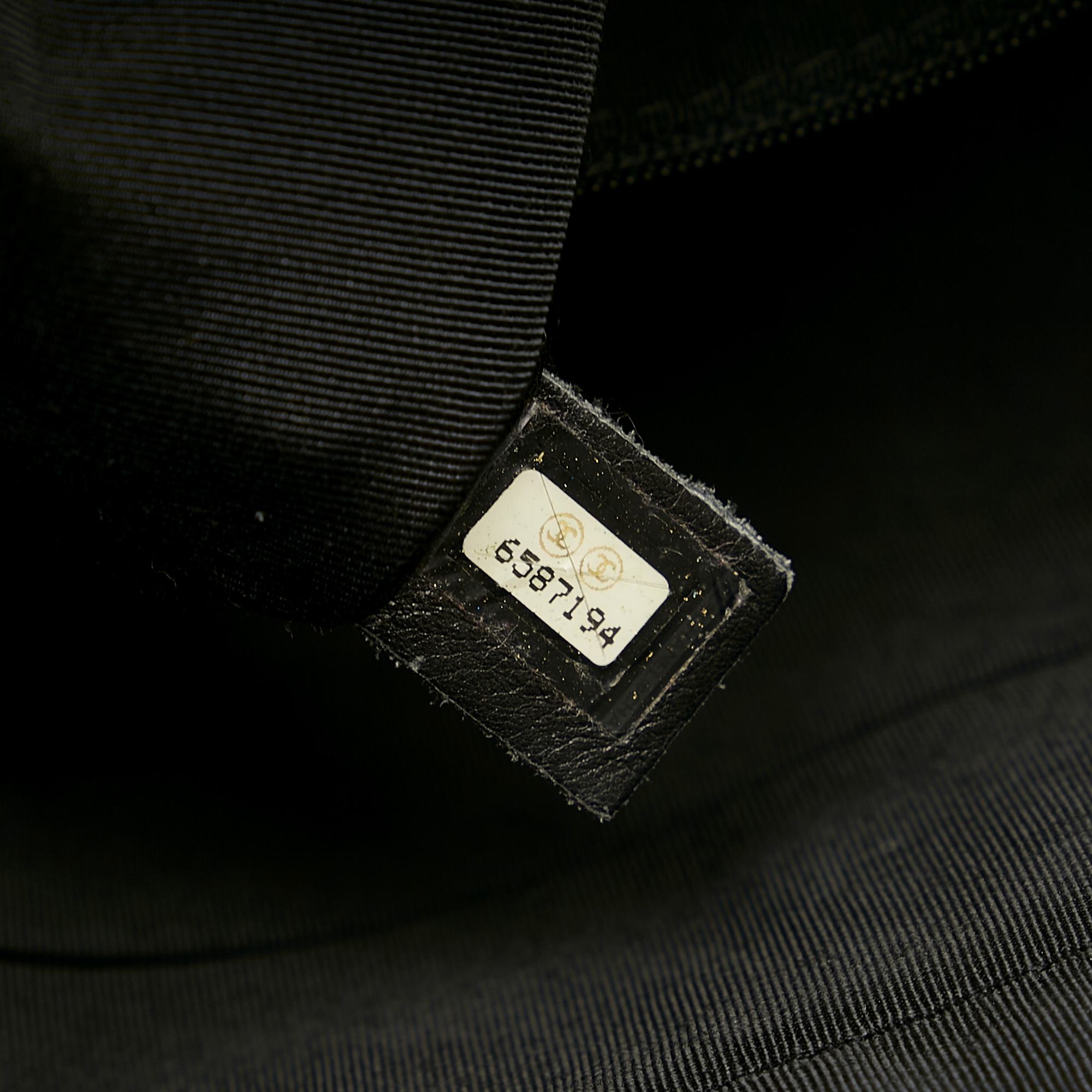 Chanel Black Wild Stitch Leather Handbag