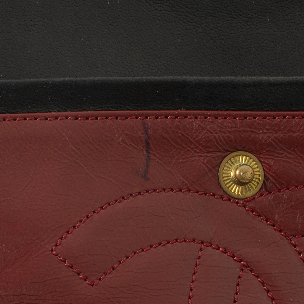 Chanel Black Leather Vintage Diana Flap Bag