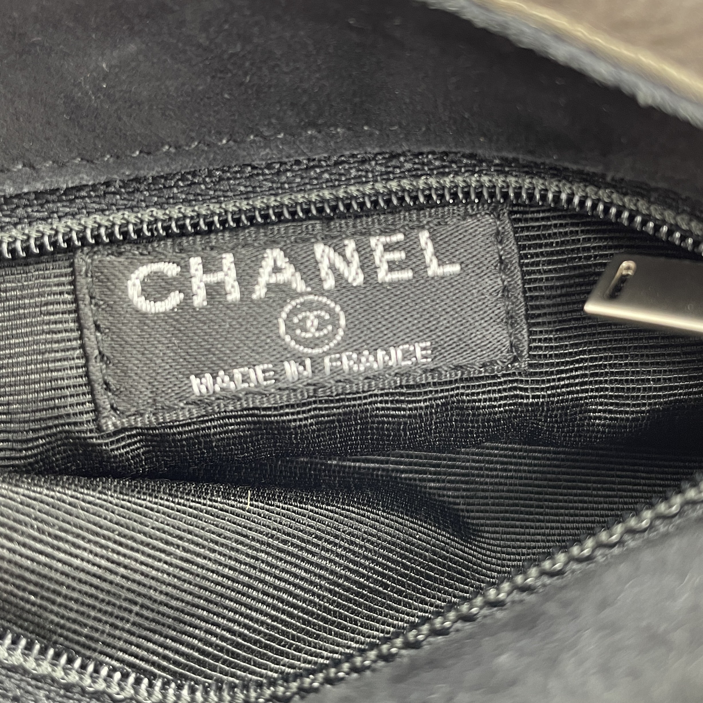 Chanel Brown Fur CC Tote Bag