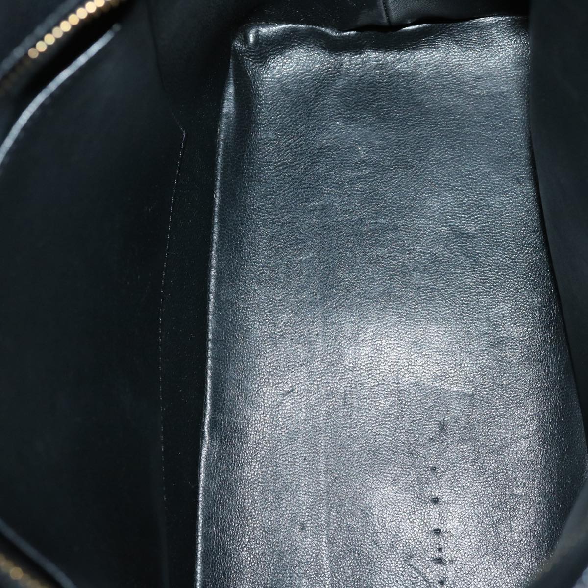 Chanel Black Caviar Leather Medallion Tote Bag