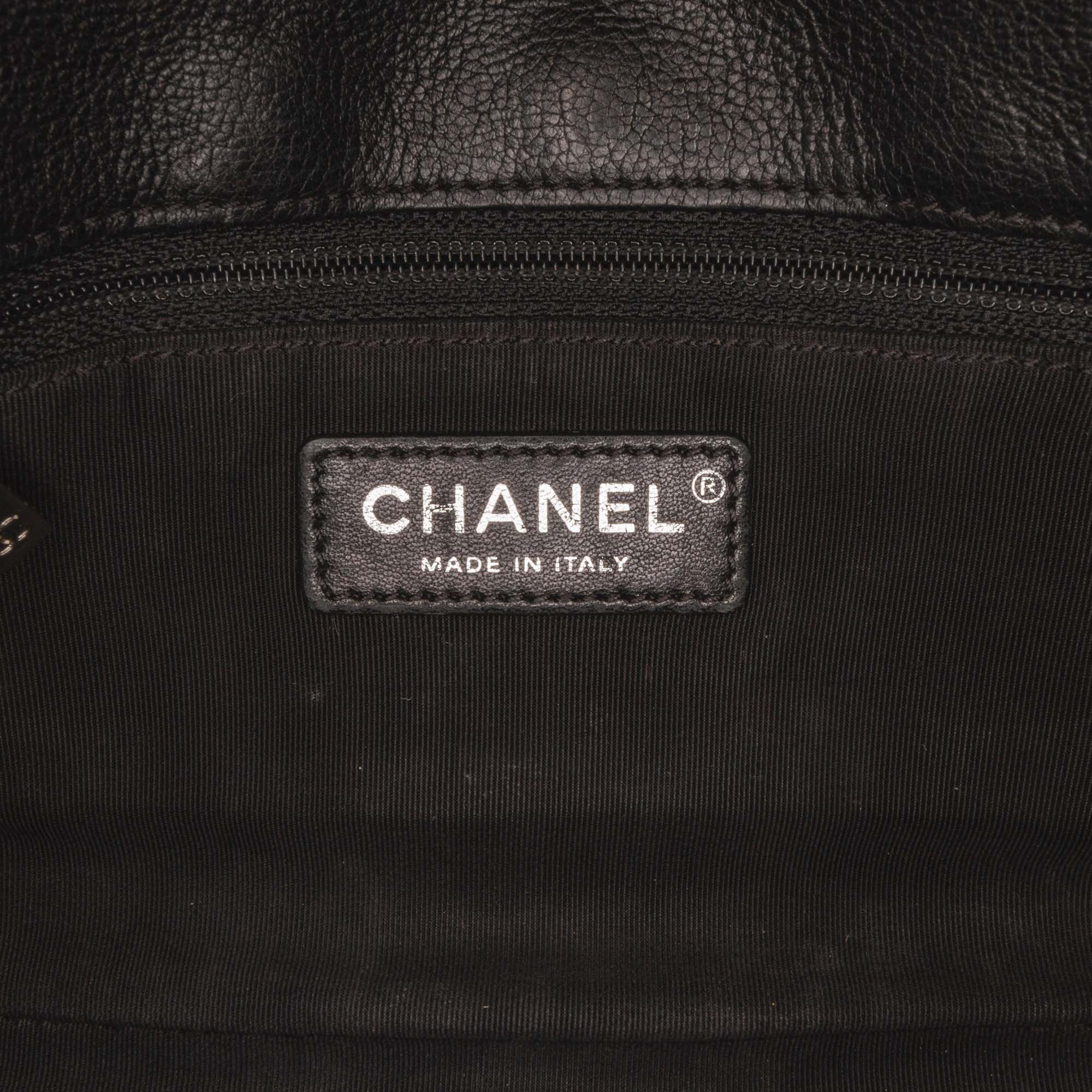 Chanel Black Mini Chevron Stud Wars Flap