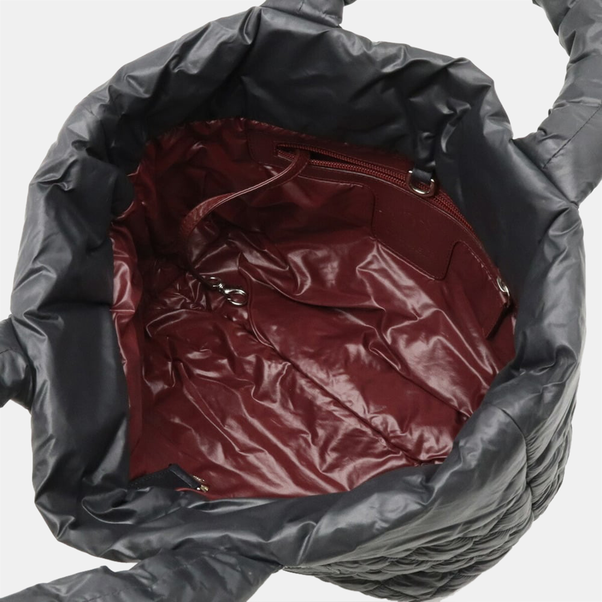 Chanel Black Nylon Small Coco Cocoon Tote Bag