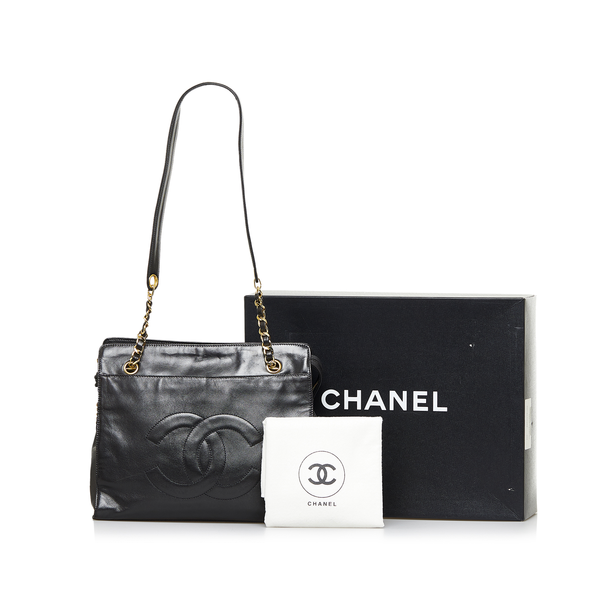 Chanel Black CC Tote
