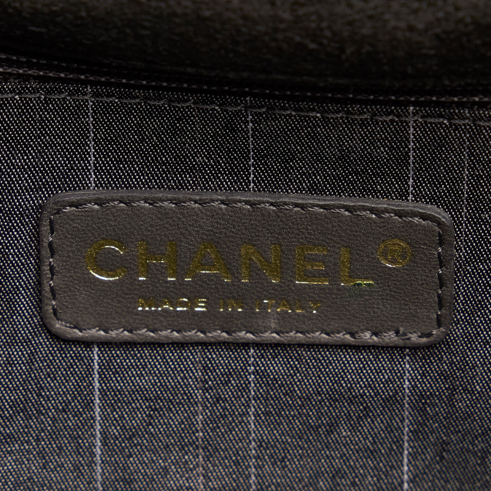 Chanel Black Union Jack Flap Reissue Shoulder Bag