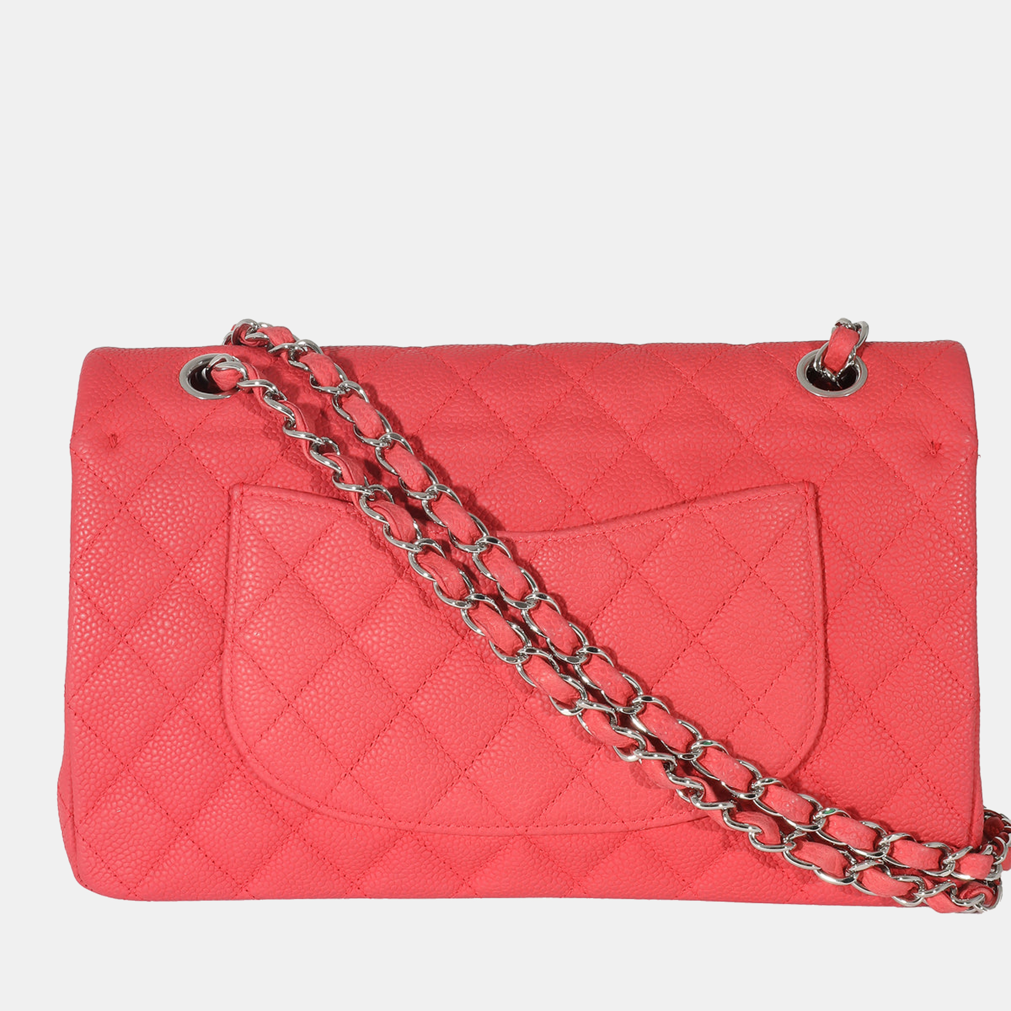 Chanel Red Caviar Medium Classic Double Flap Bag