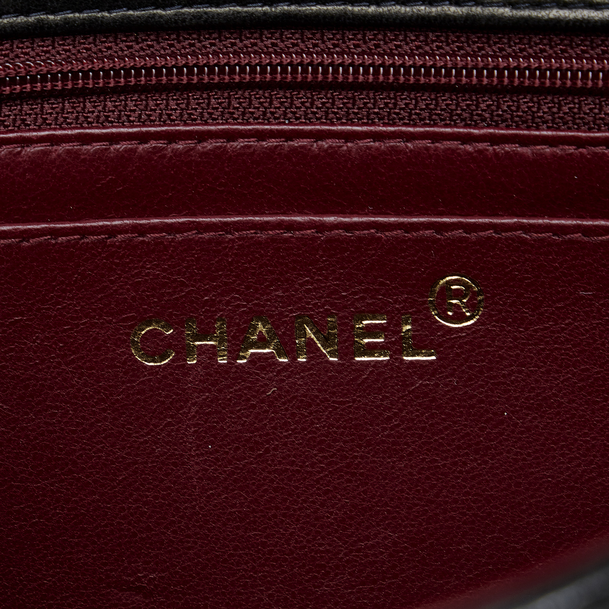 Chanel Black Medium Classic Lambskin Kelly Flap Bag