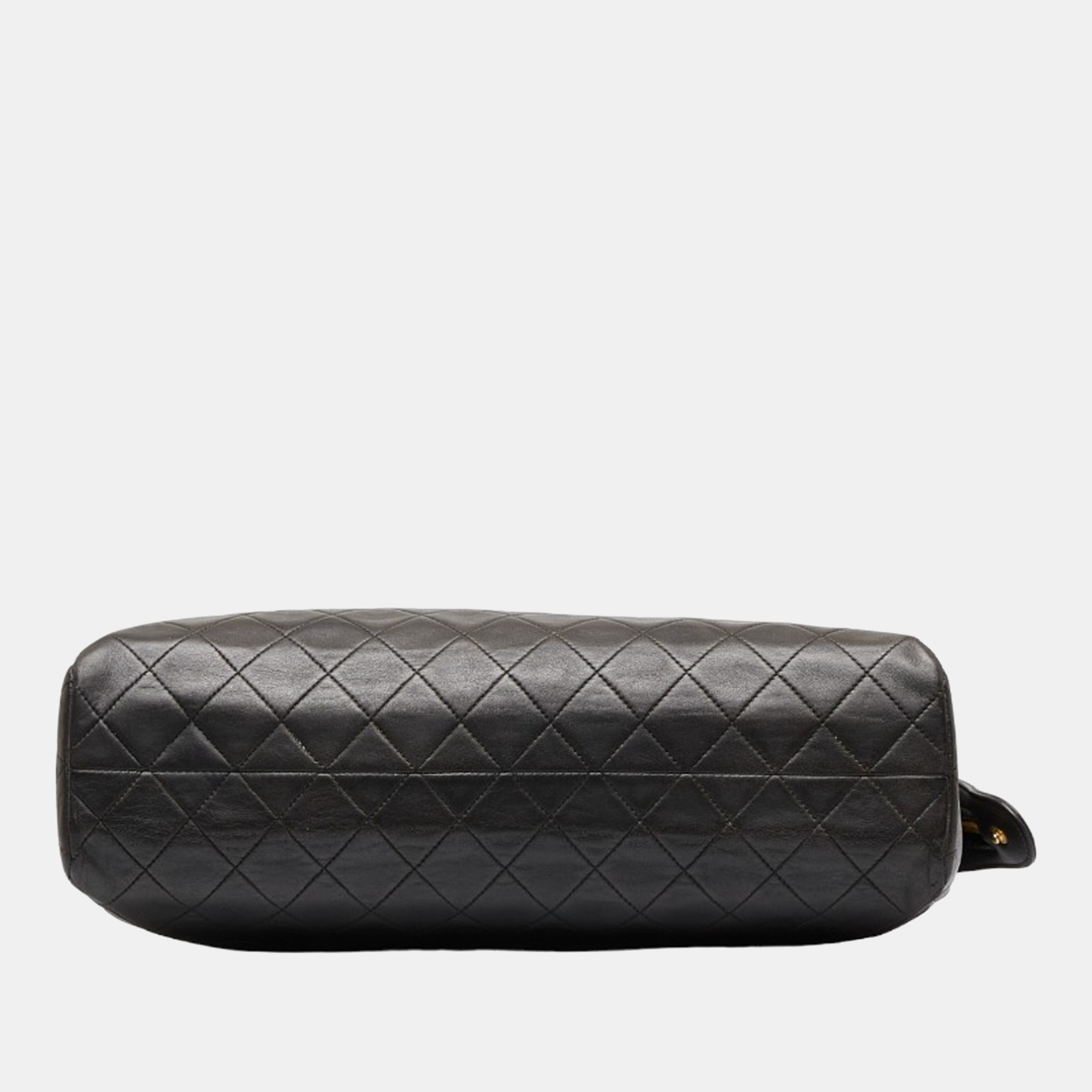 Chanel Black CC Quilted Leather Chain Shoulder Bag
