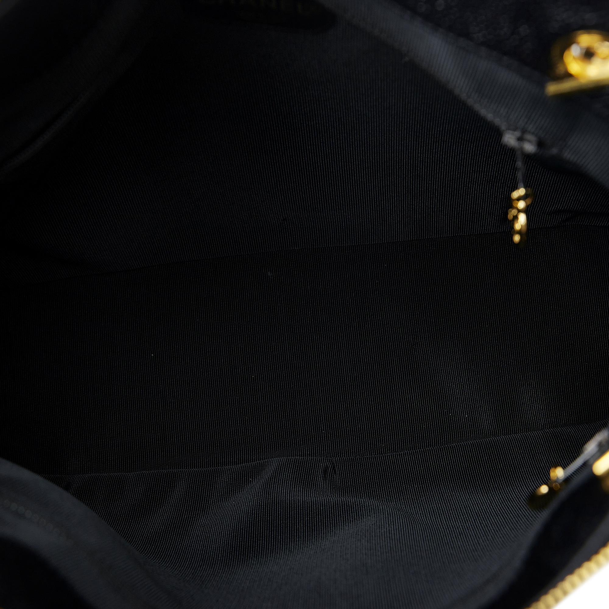 Chanel Black Triple CC Caviar Shoulder Bag