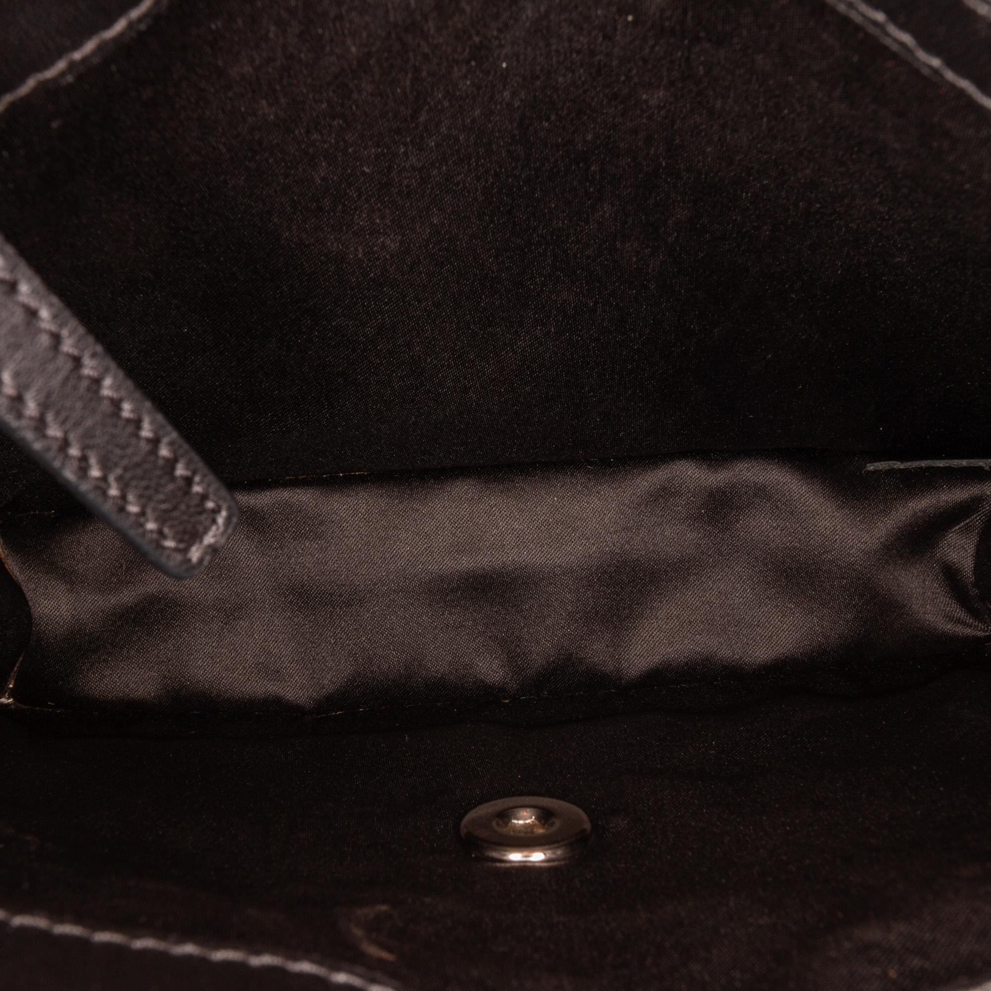 Chanel Red/Black Mini Square Graphic Flap Crossbody Bag