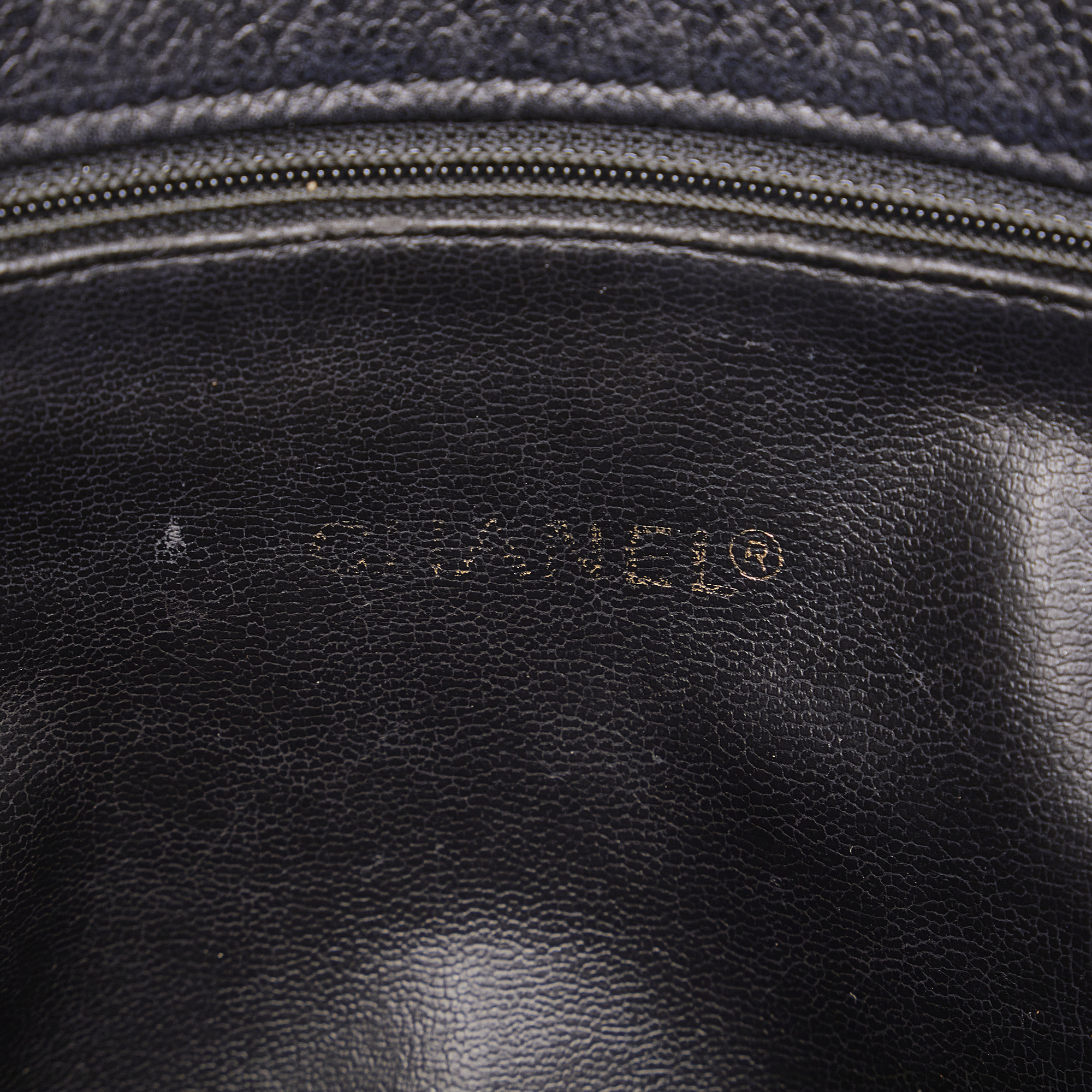 Chanel CC Caviar Leather Shoulder Bag