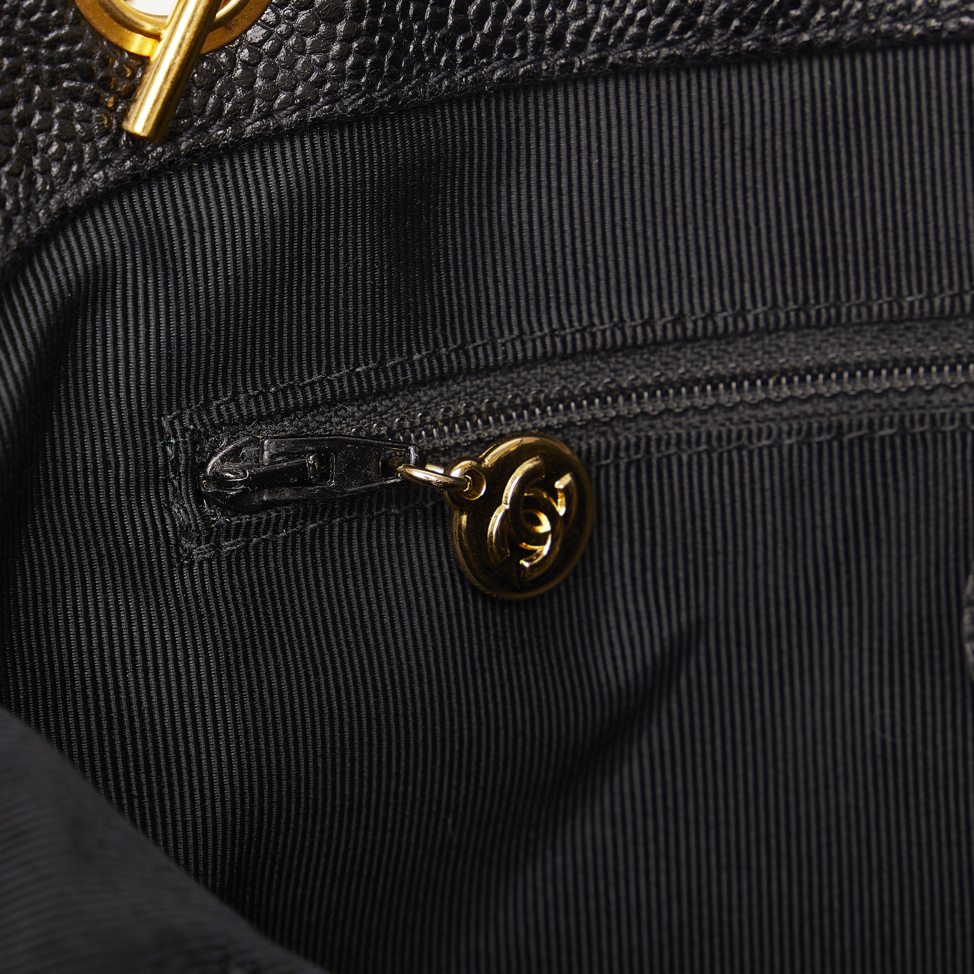 Chanel Triple CC Caviar Shoulder Bag