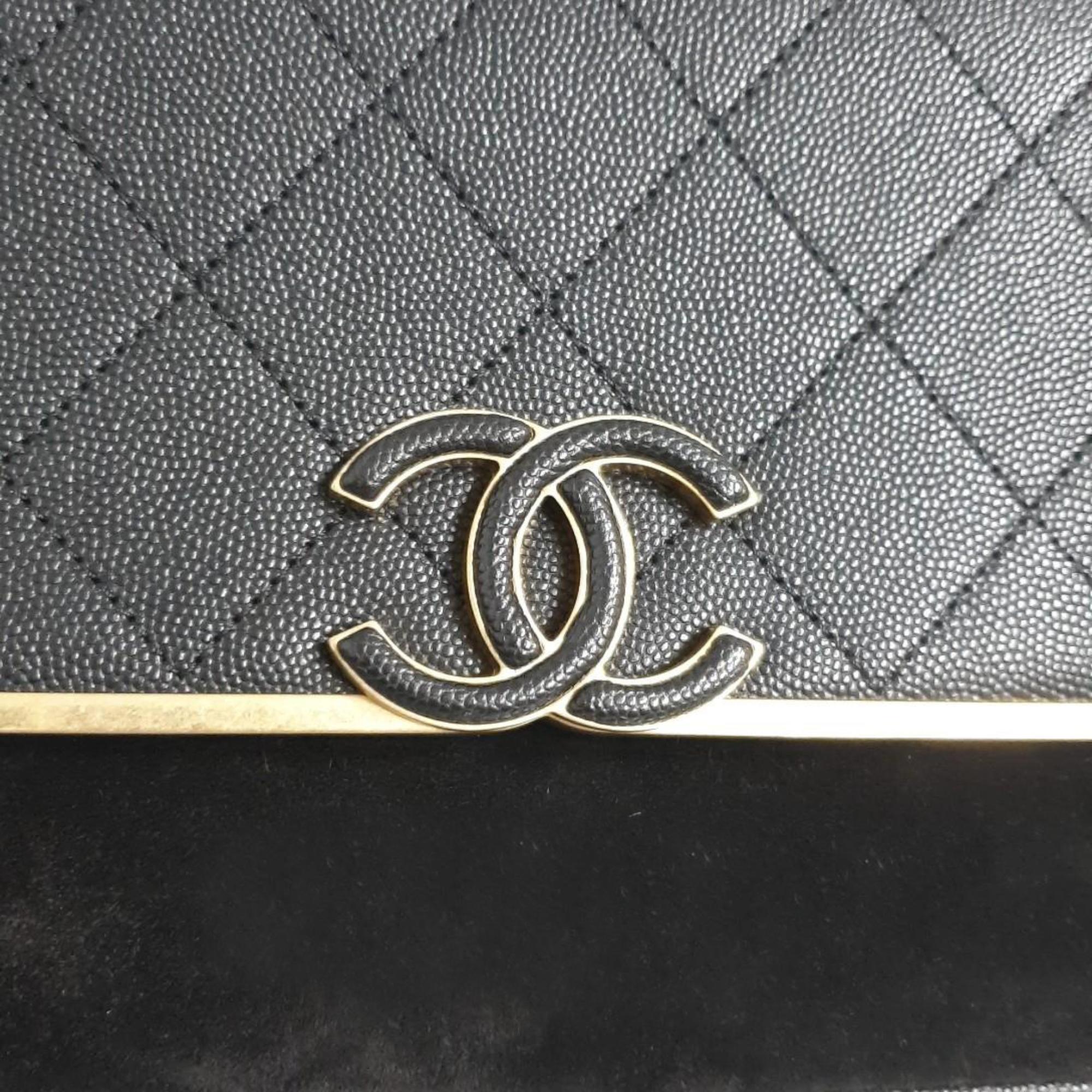 Chanel Black Leather And Suede Coco Flap Shoulder Bag