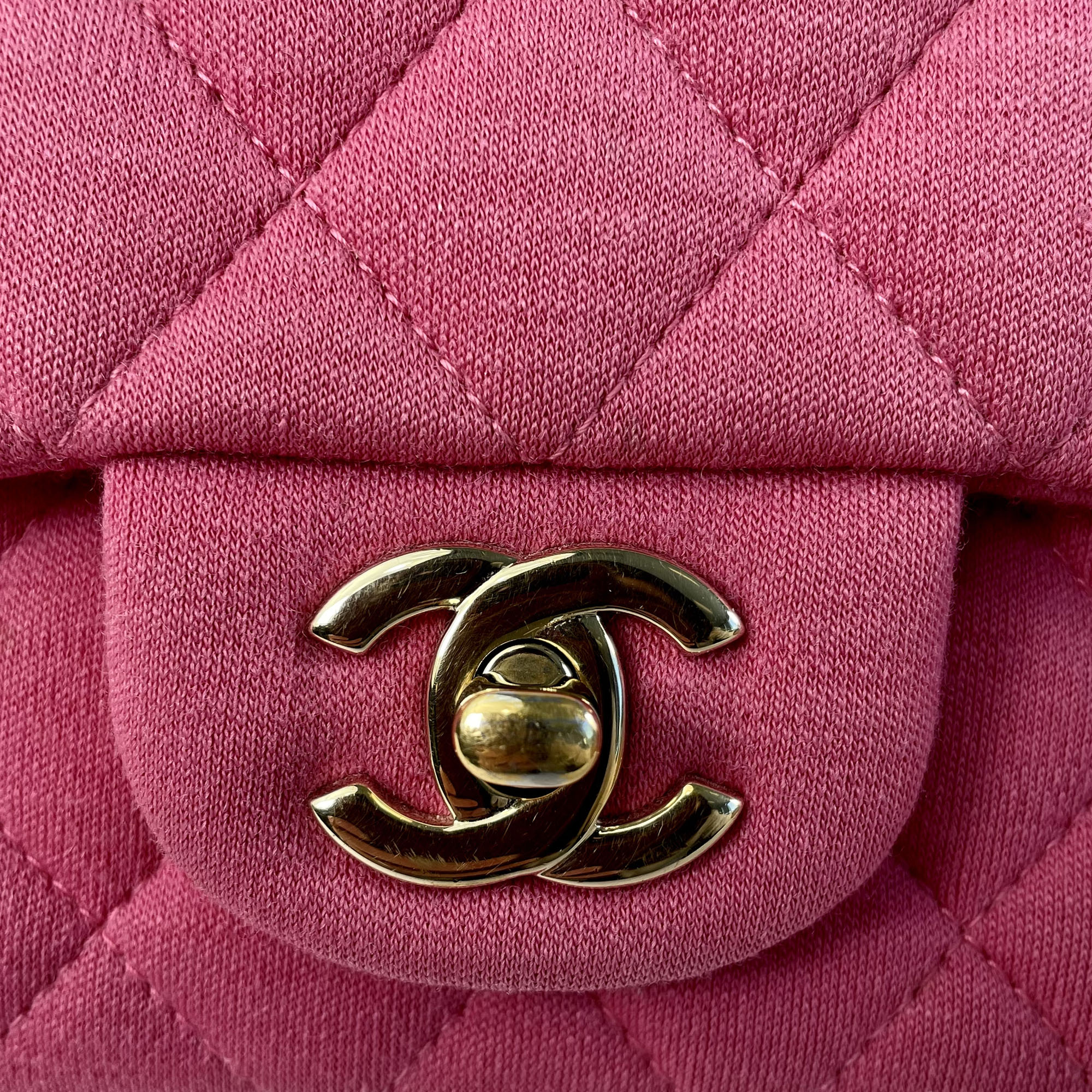 Chanel Mini Classic Jersey Single Flap