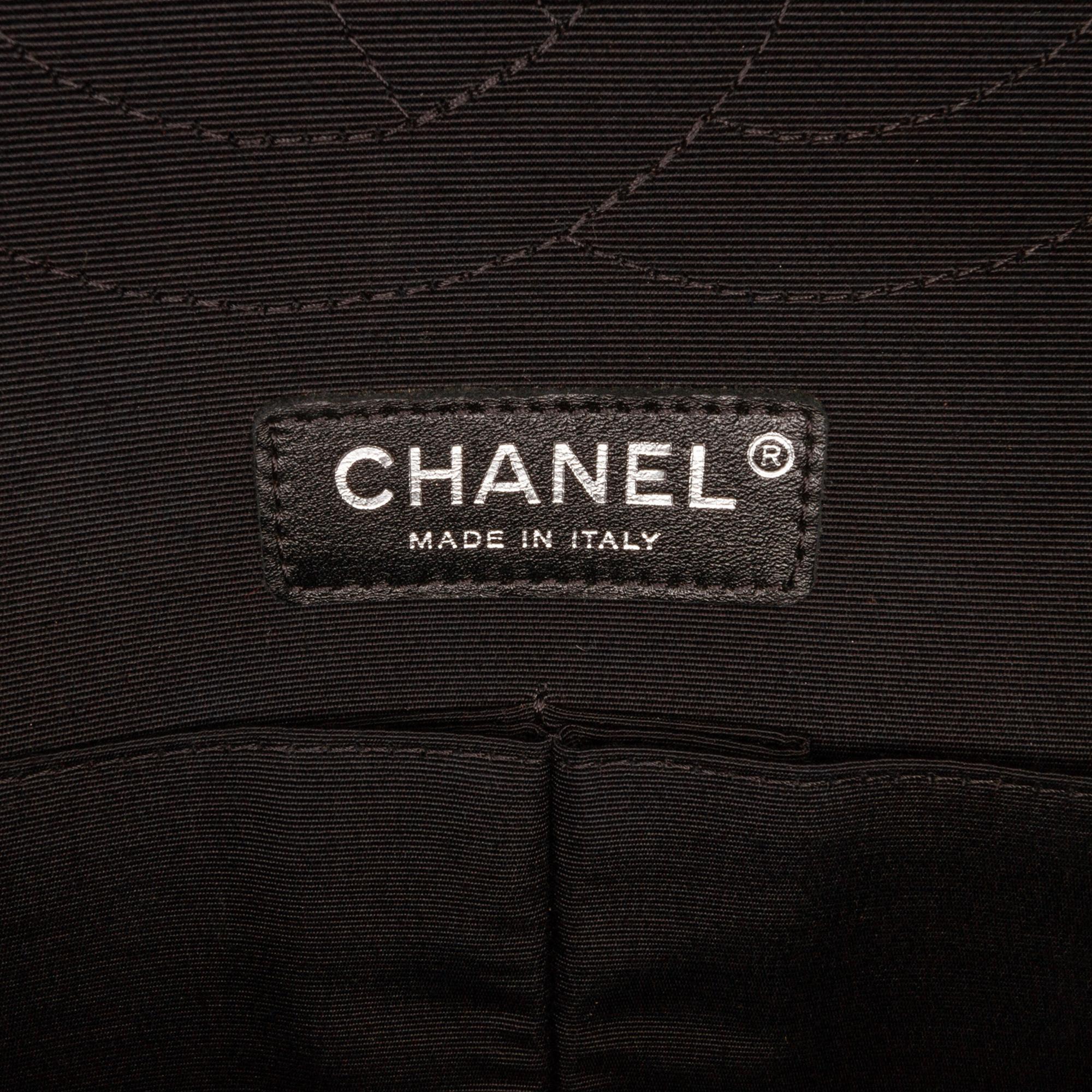 Chanel  Multicolor Jumbo Colorblock Classic Flap Bag