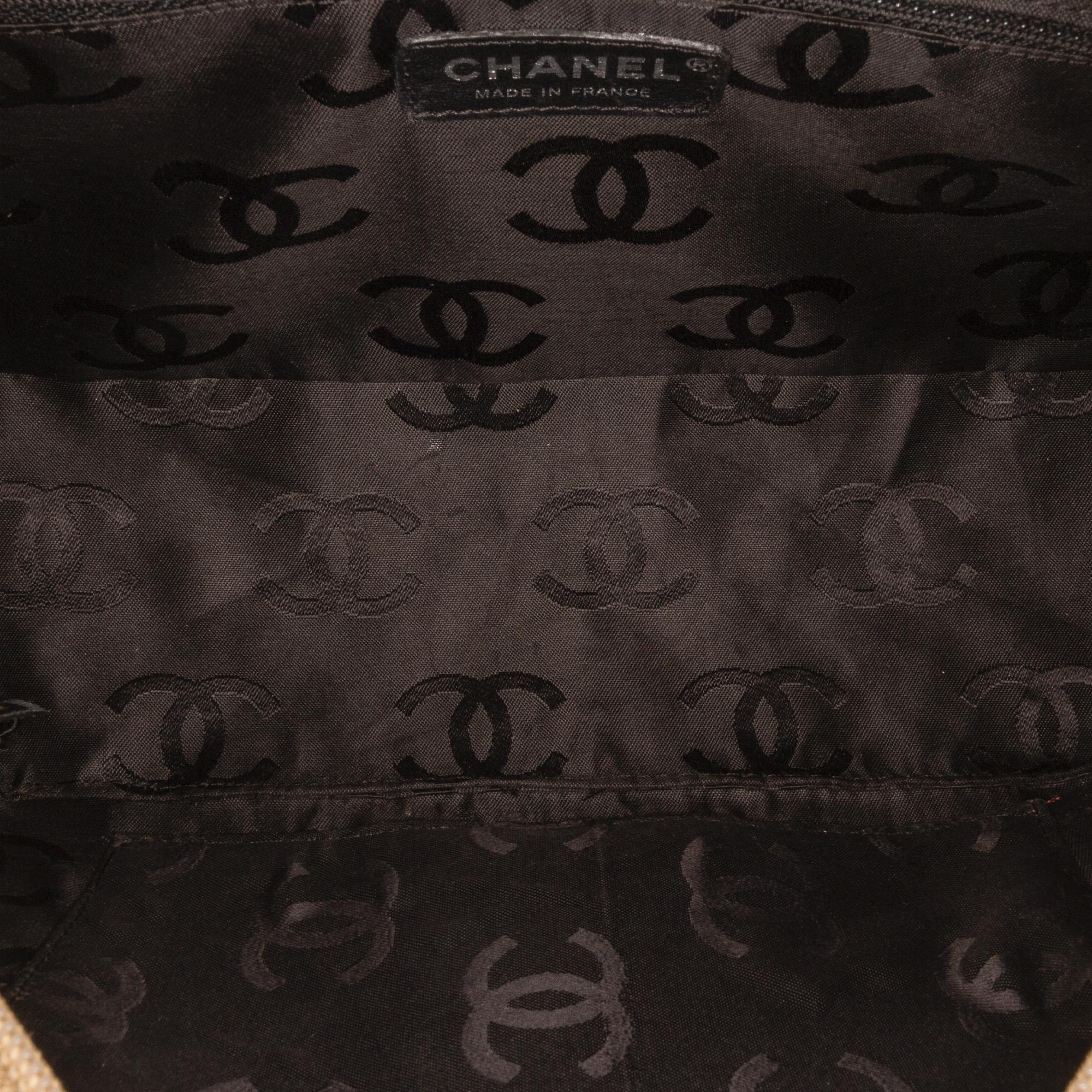 Chanel Brown Cambon Ligne Shoulder Bag