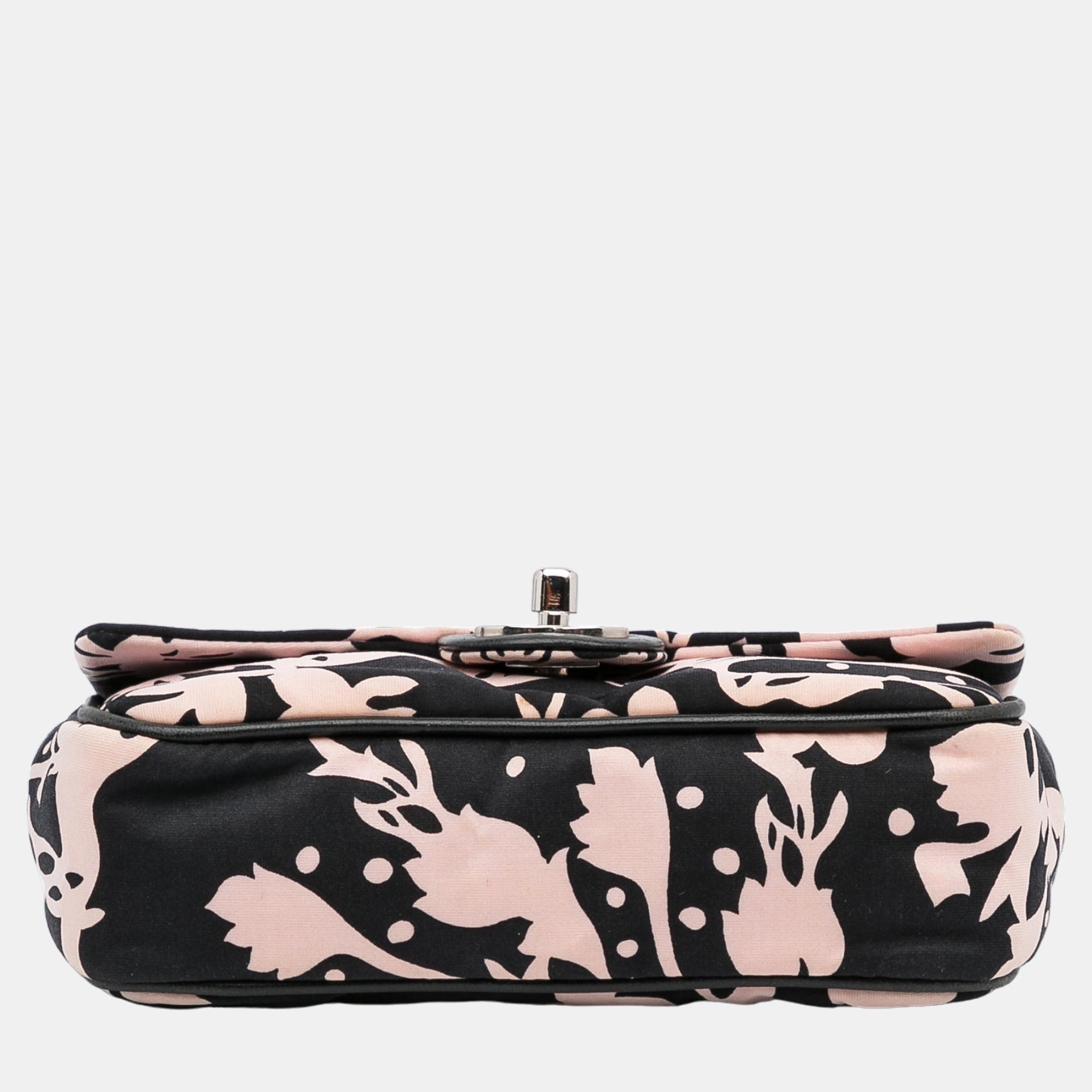 Chanel Pink Classic 2.55 Mirror Charm Flap Bag