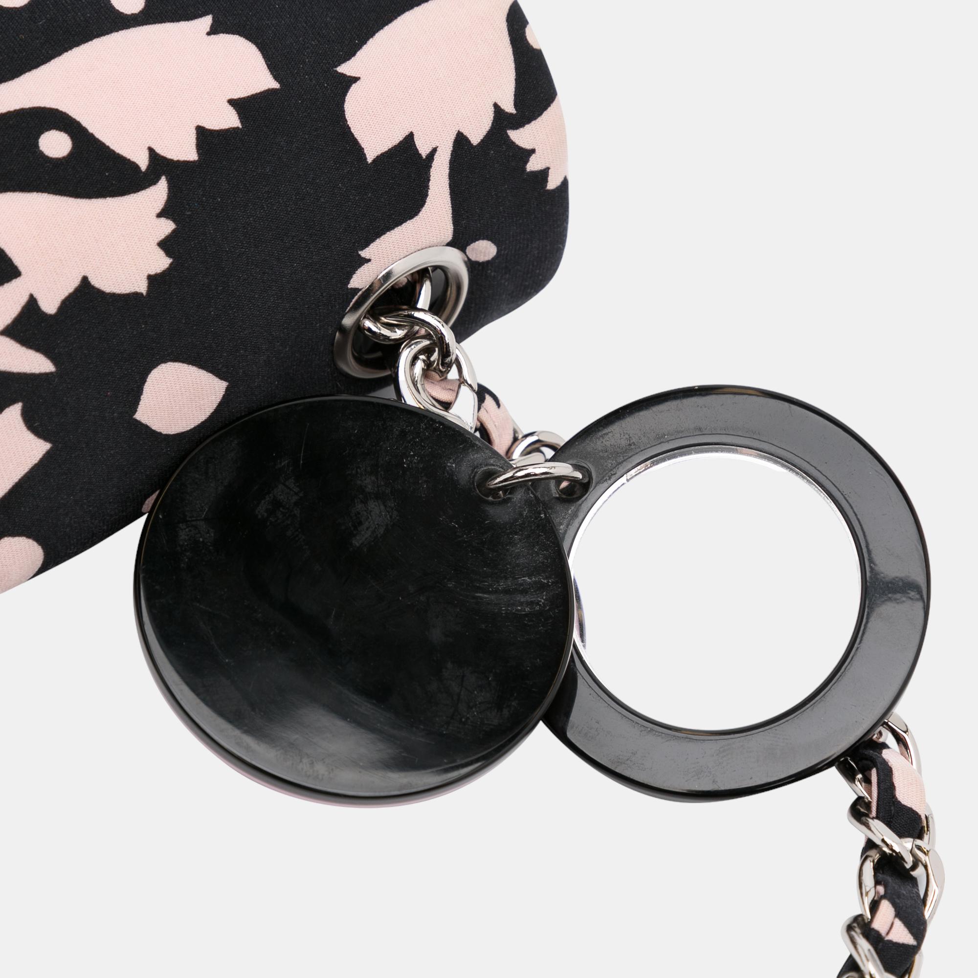 Chanel Pink Classic 2.55 Mirror Charm Flap Bag