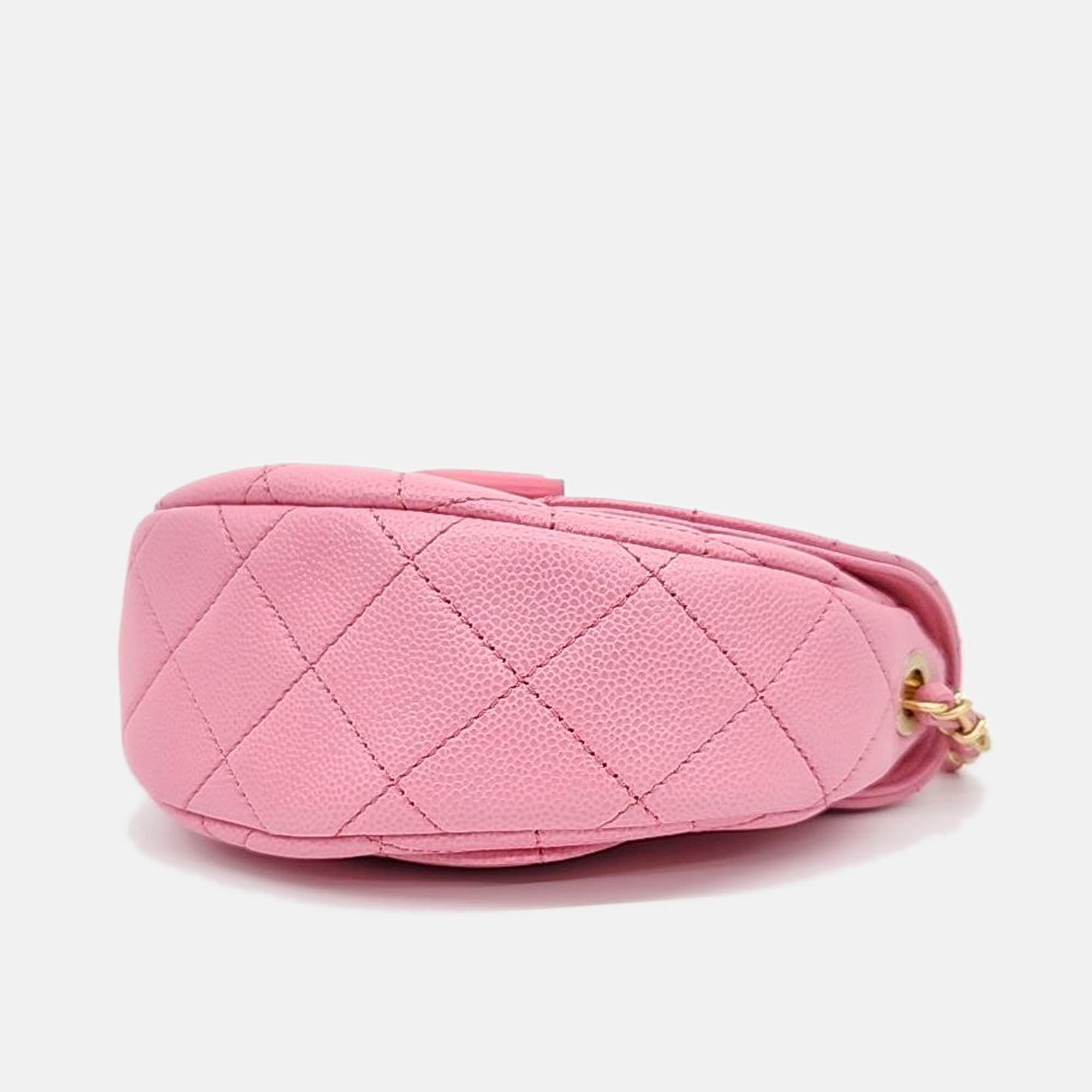 Chanel Pink Caviar Cross Bag