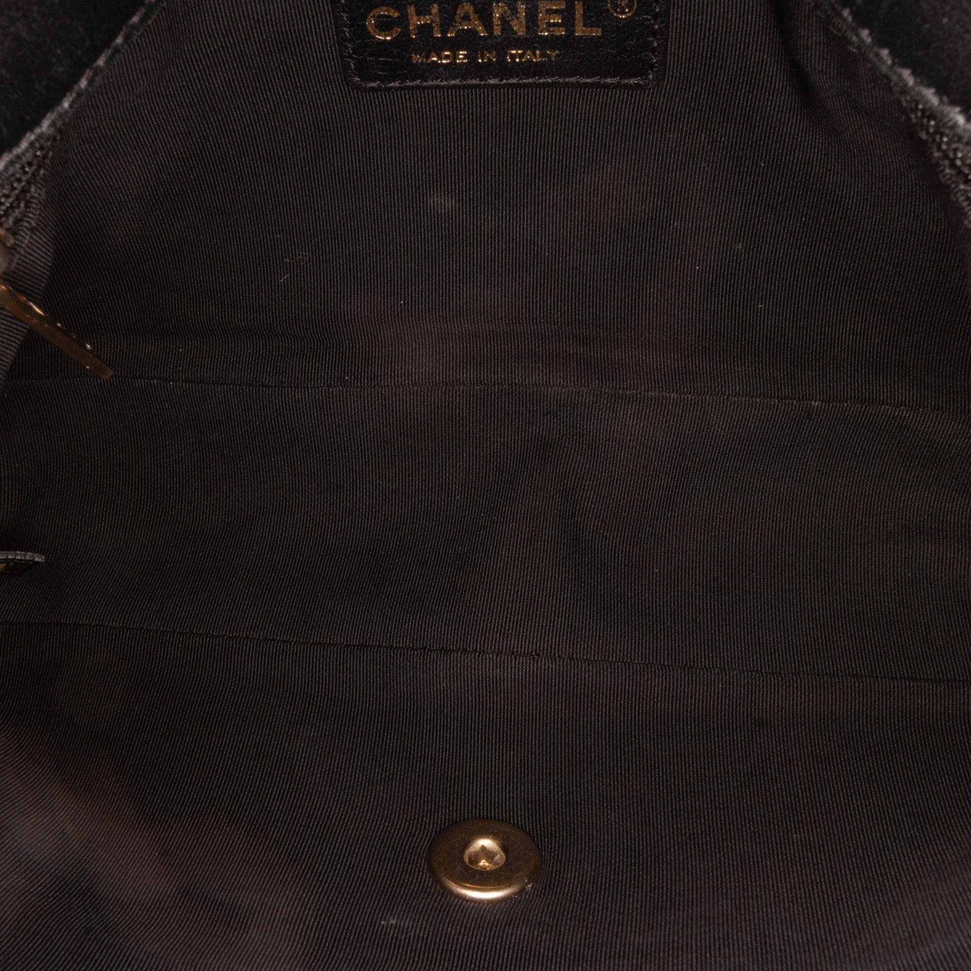 Chanel Two Tone Calfskin Flap