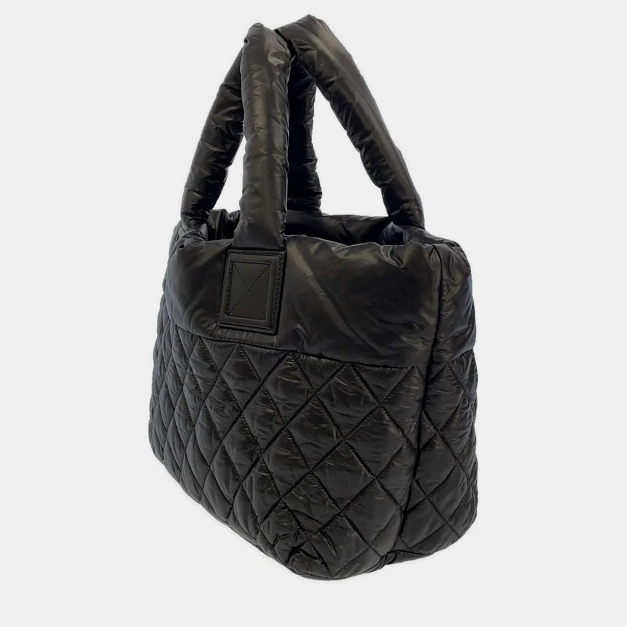 Chanel Black Leather Coco Cocoon Bag