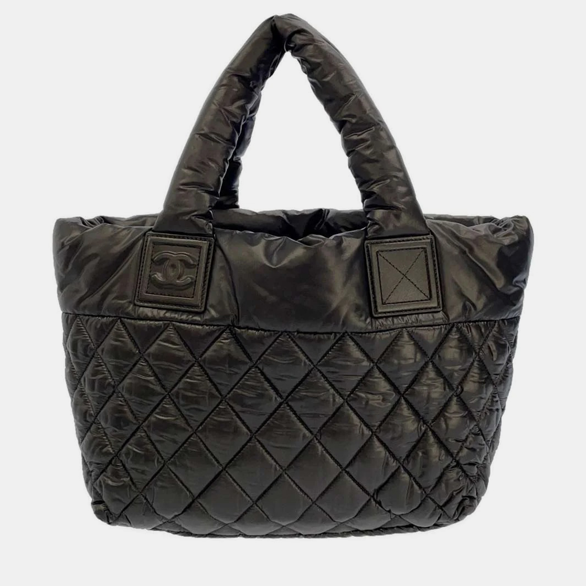 Chanel Black Leather Coco Cocoon Bag
