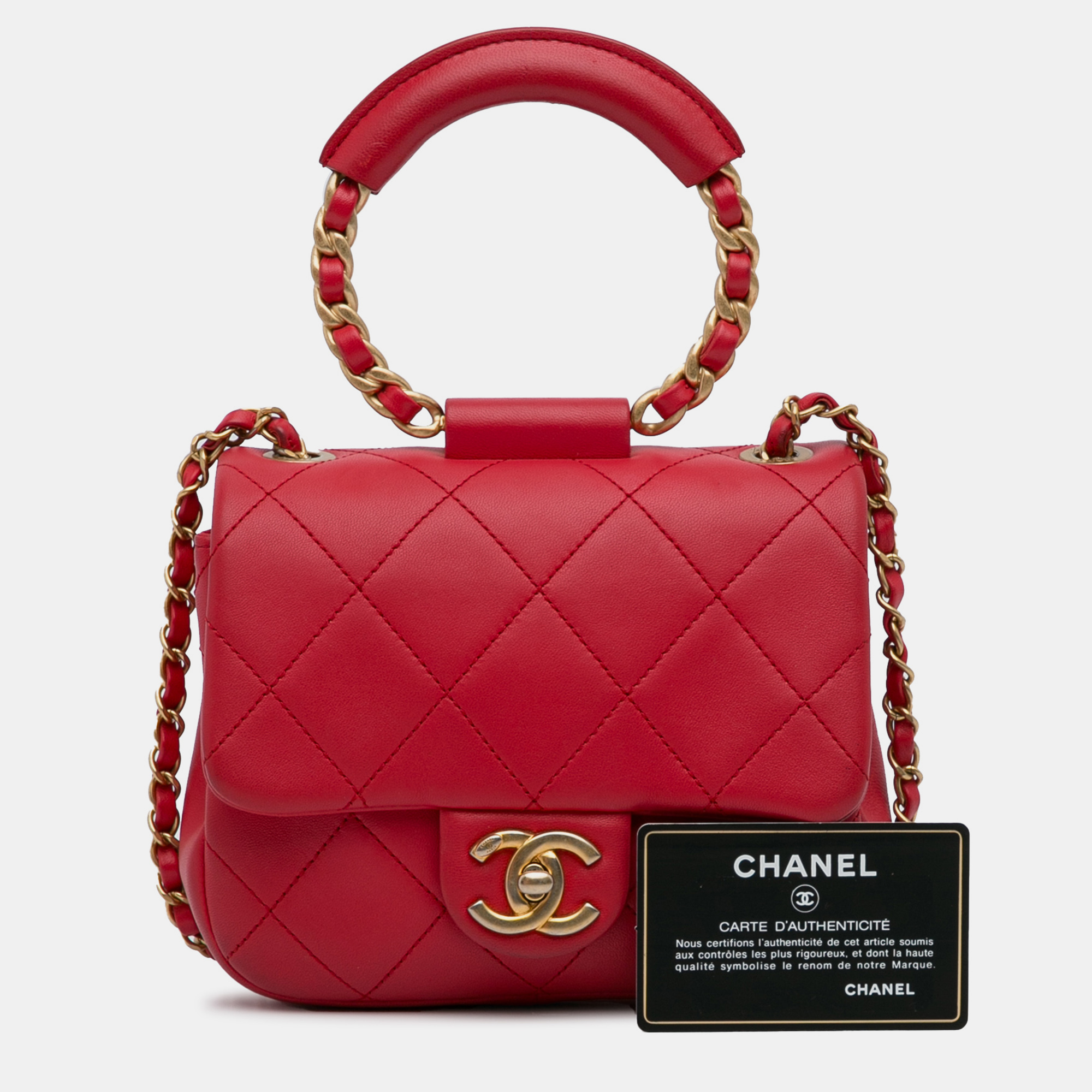 Chanel Mini In The Loop Flap Bag