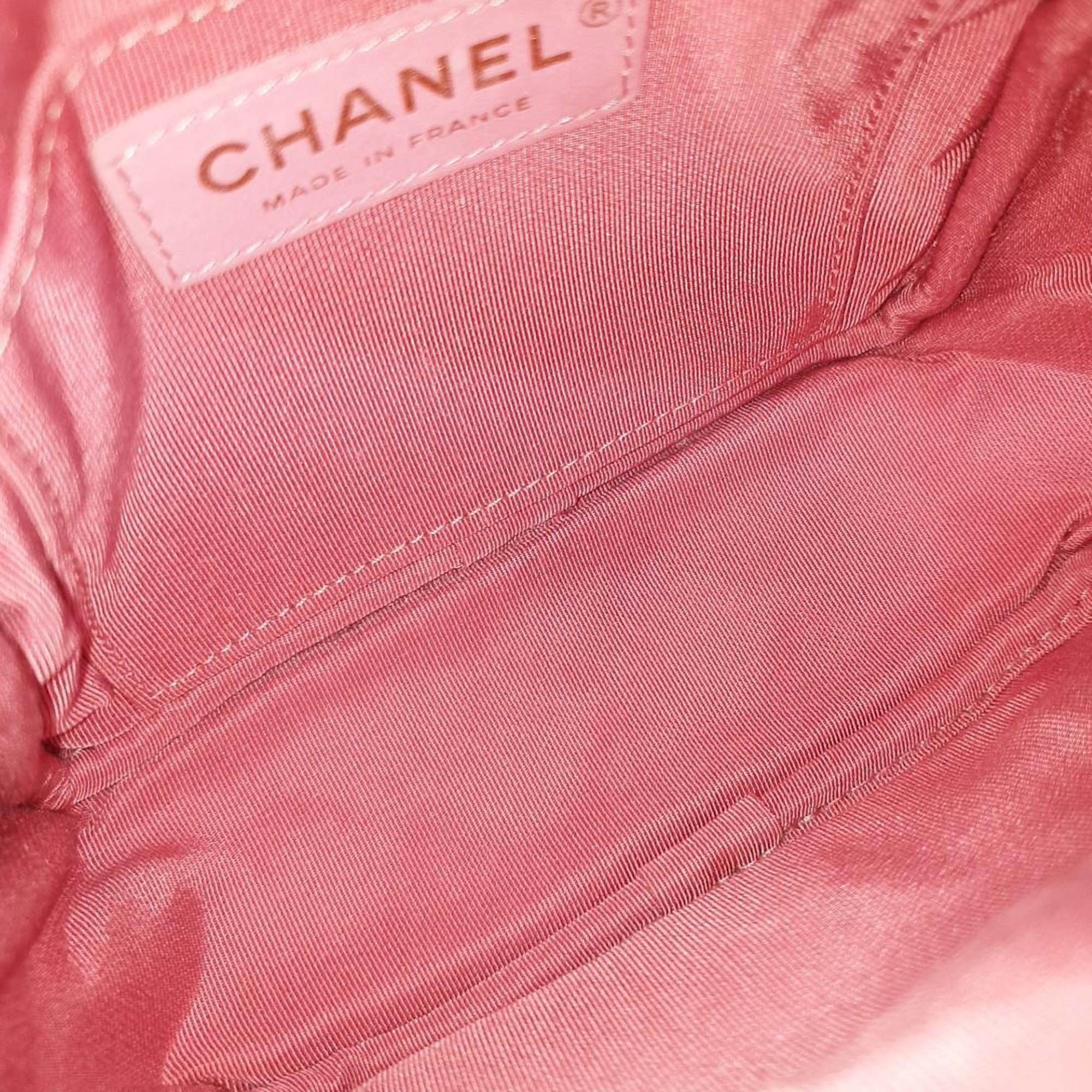 Chanel Pink Caviar Camera Chain Bag AS0005