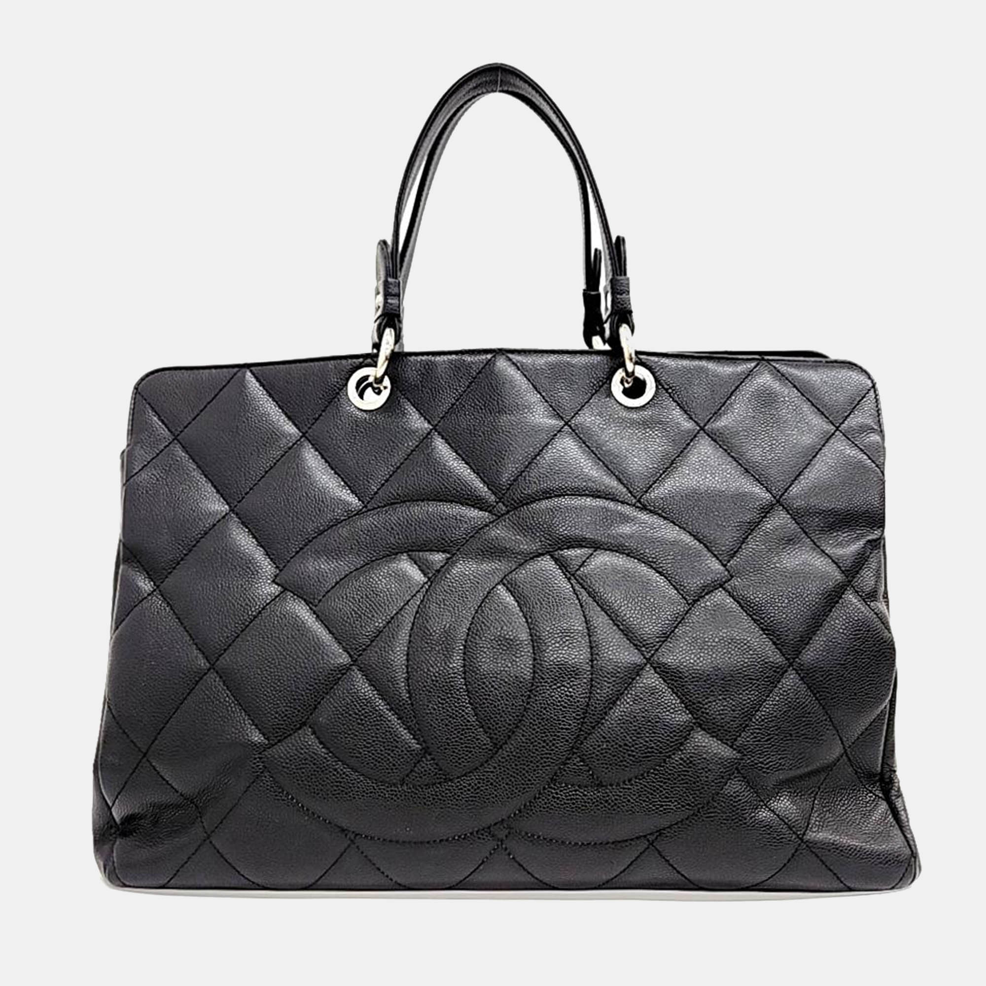 Chanel Black Caviar Tote Bag