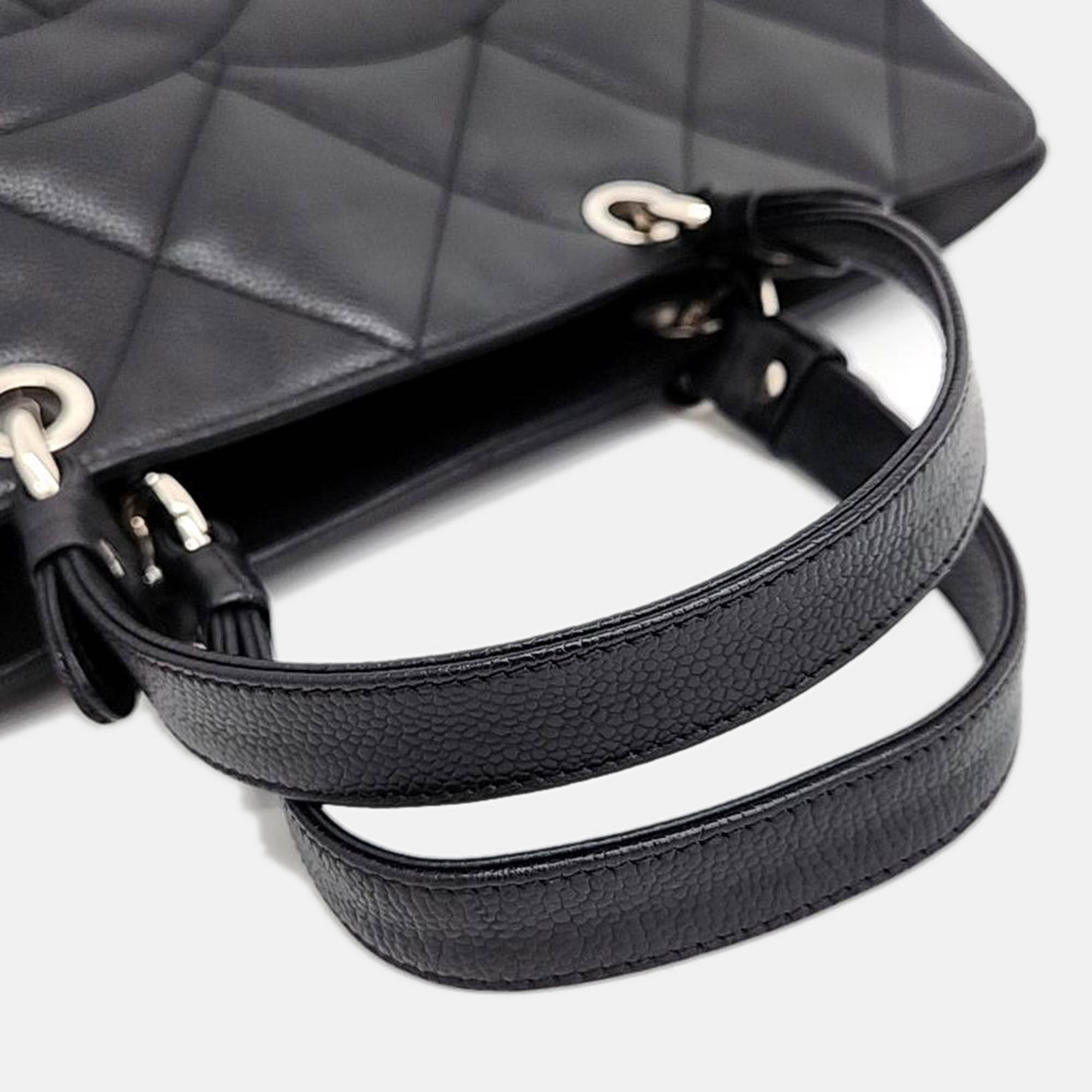 Chanel Black Caviar Tote Bag