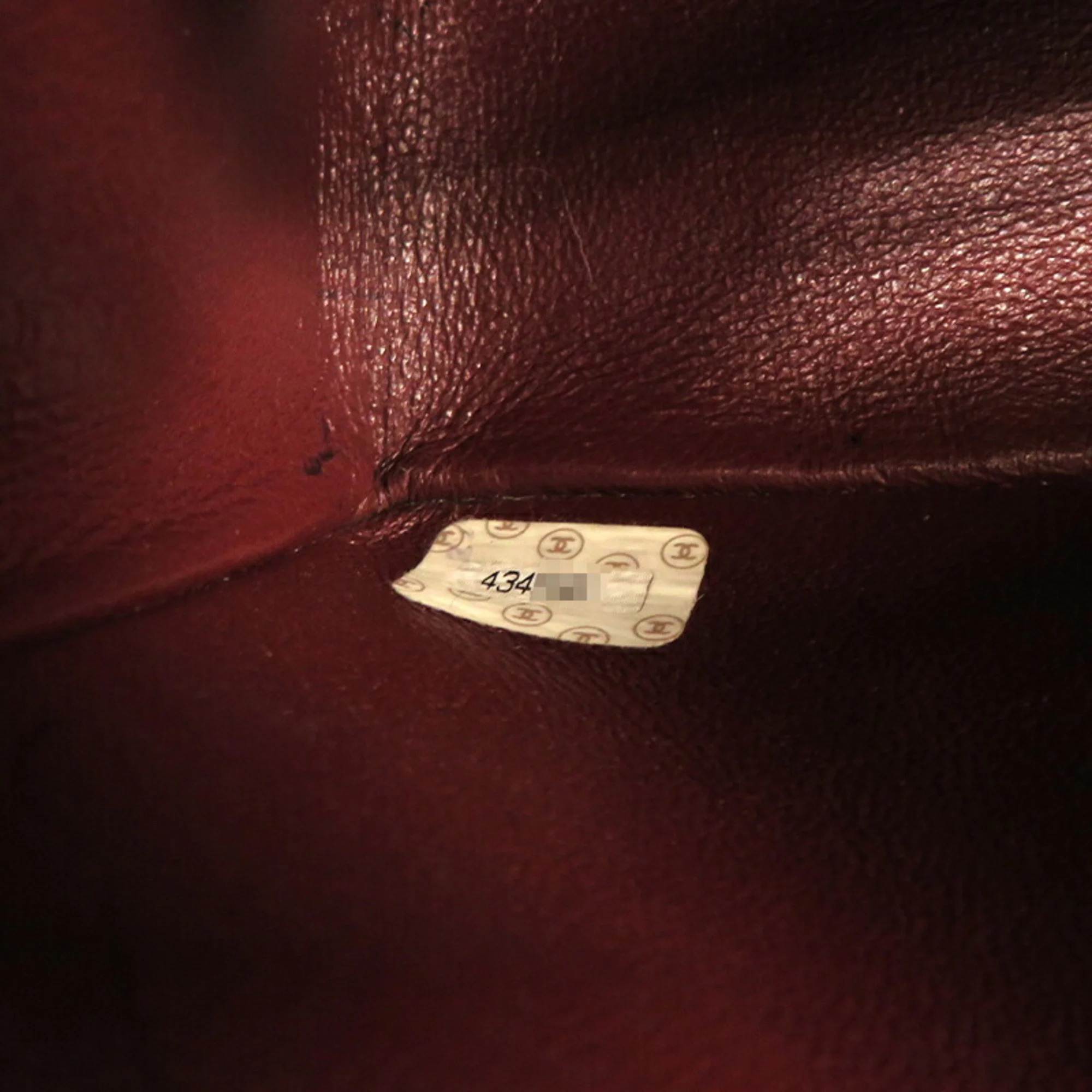 Chanel Black Leather Classic Medium Double Flap Shoulder Bag