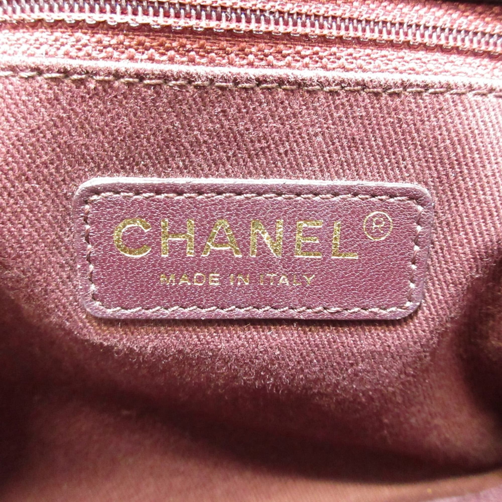 Chanel Black Patent Leather Tote Bag