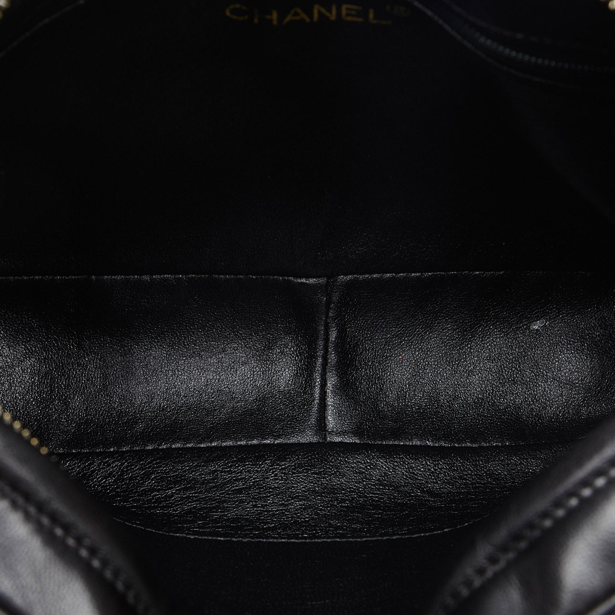 Chanel Black Triple CC Camera Bag