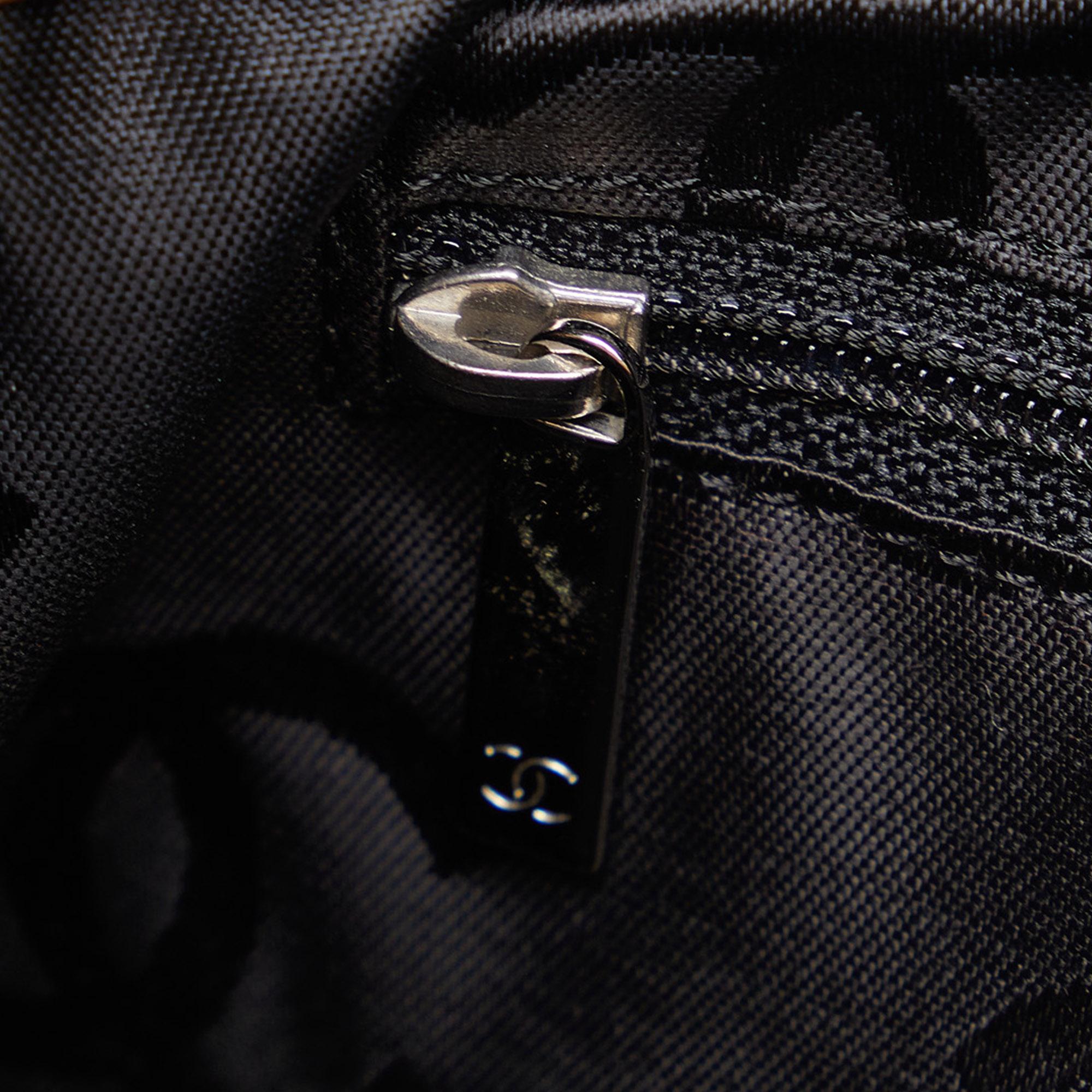 Chanel Beige/Black Medium Cambon Ligne Shoulder Bag